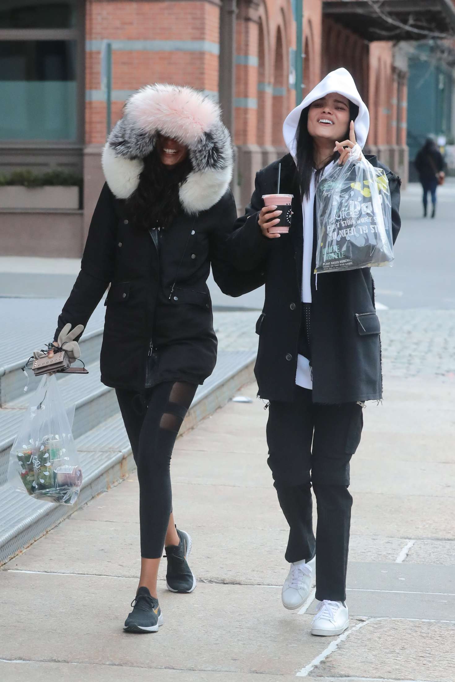 Daniela Braga and Kelly Gale â€“ Shopping in New York