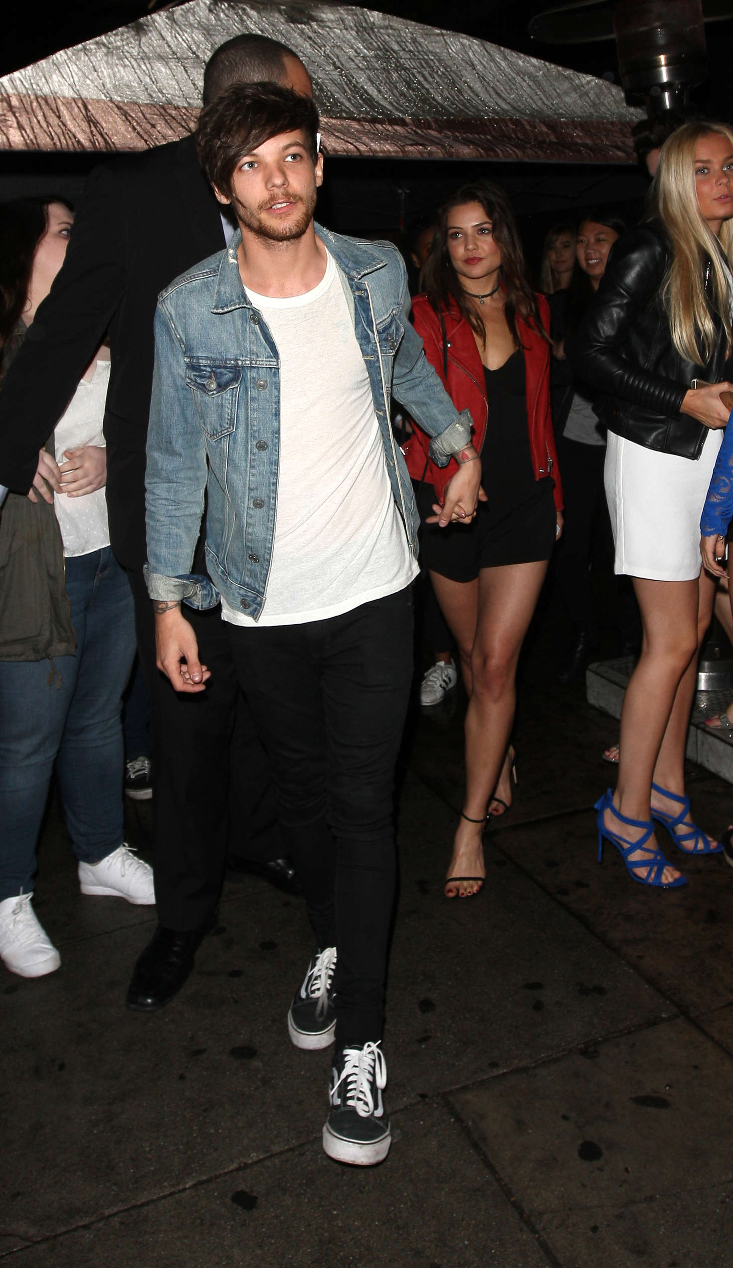 Danielle Campbell and Louis Tomlinson Leaves The Nice Guy Club in LA