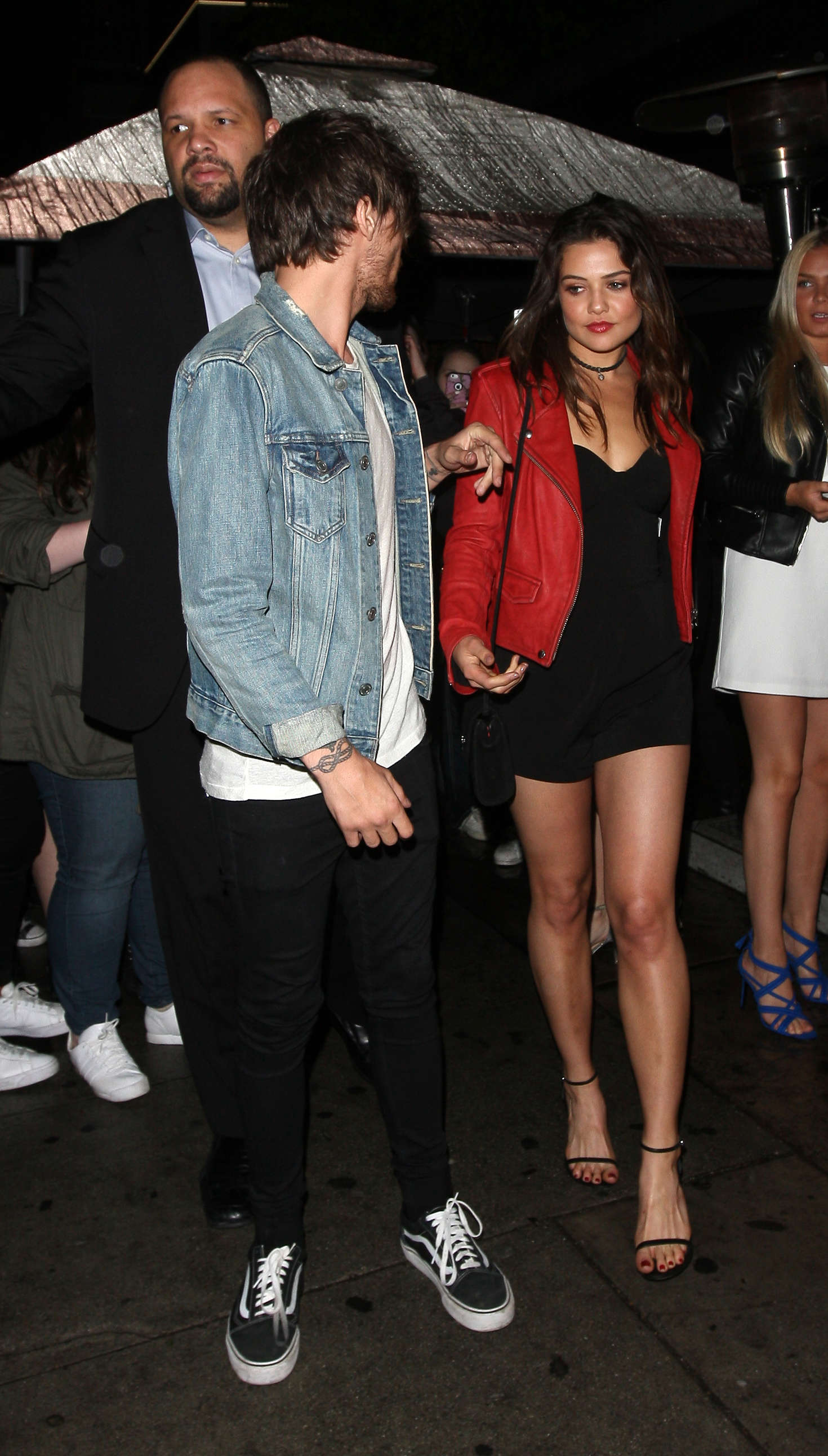Danielle Campbell and Louis Tomlinson Leaves The Nice Guy Club in LA