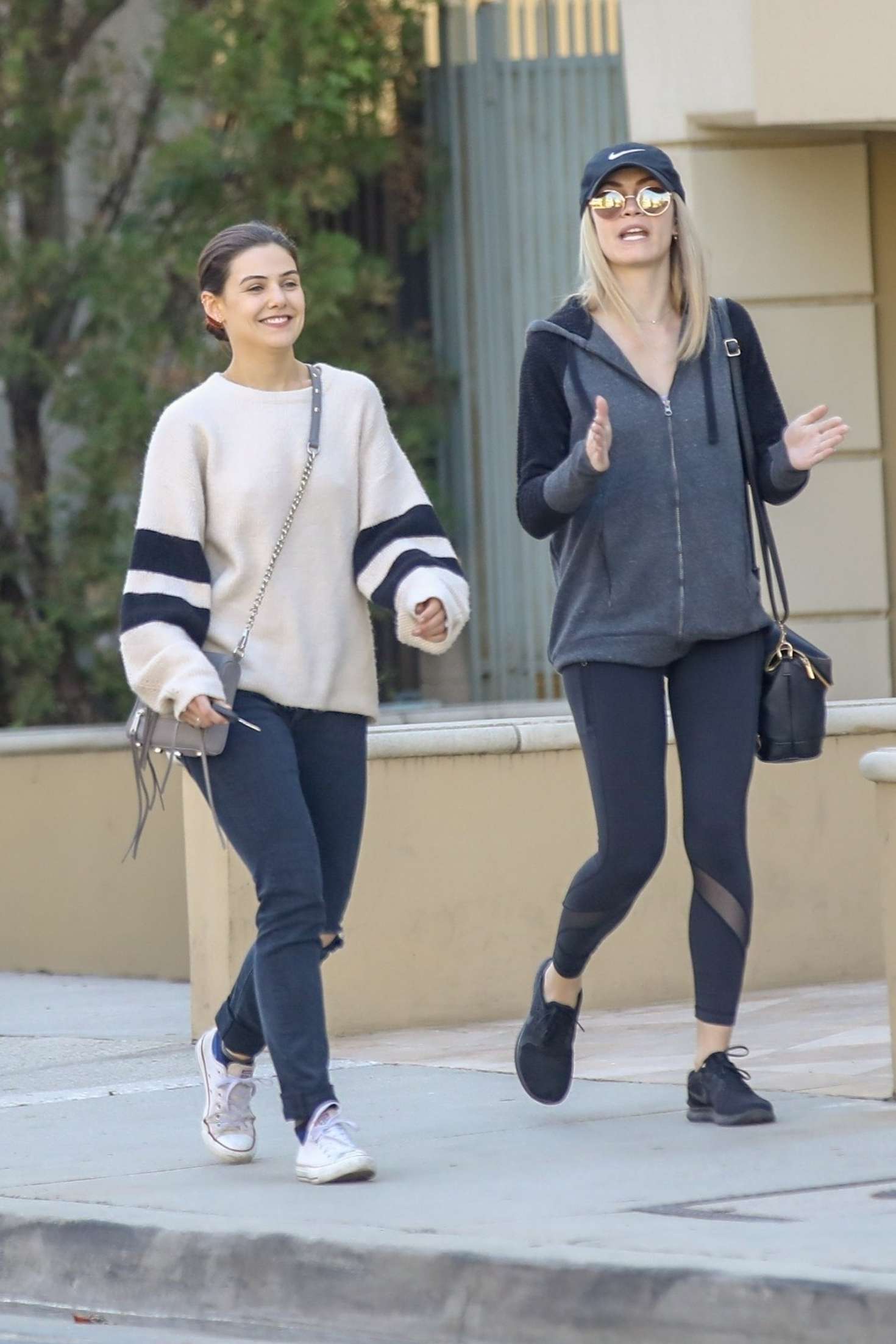 Danielle Campbell With a friend out in West Hollywood
