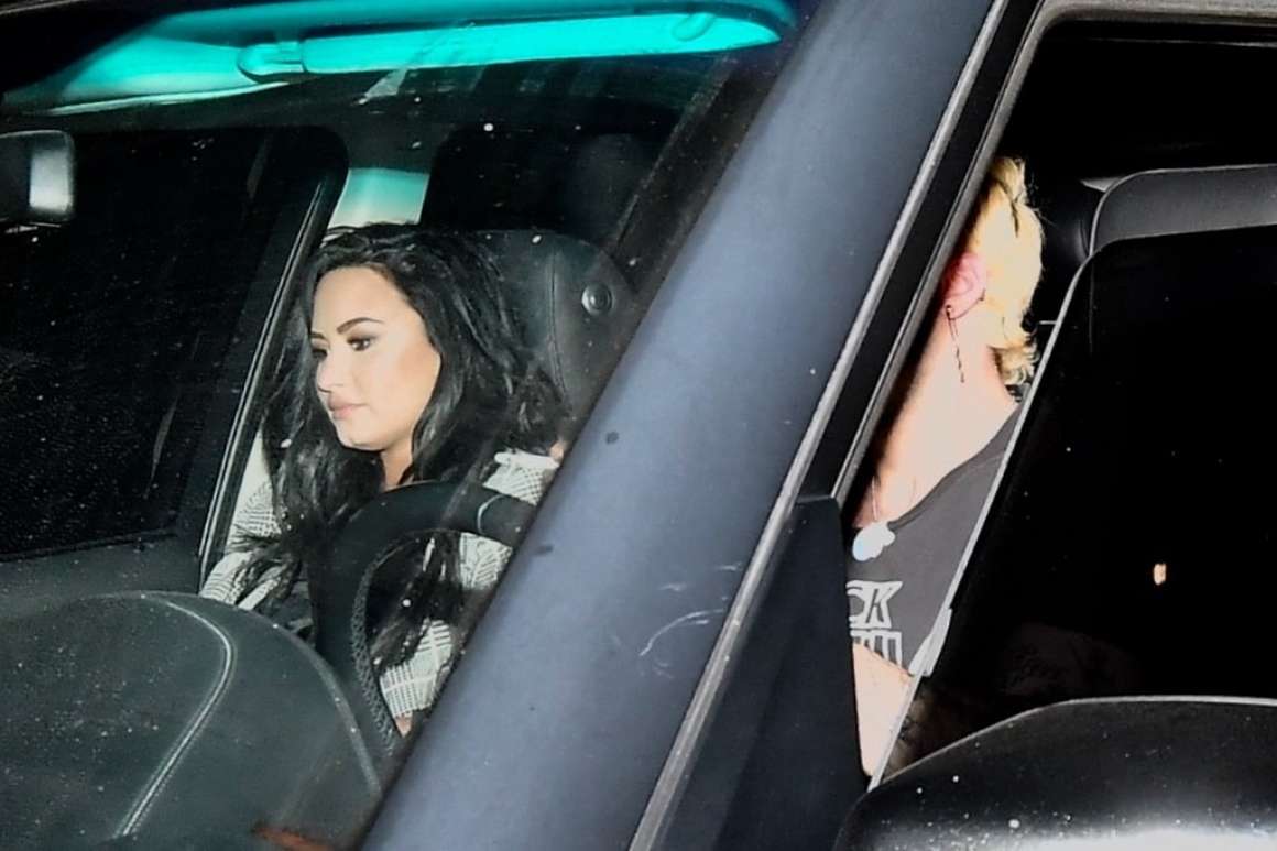 Demi Lovato â€“ Leaving Matsuhisa Restaurant in Beverly Hills