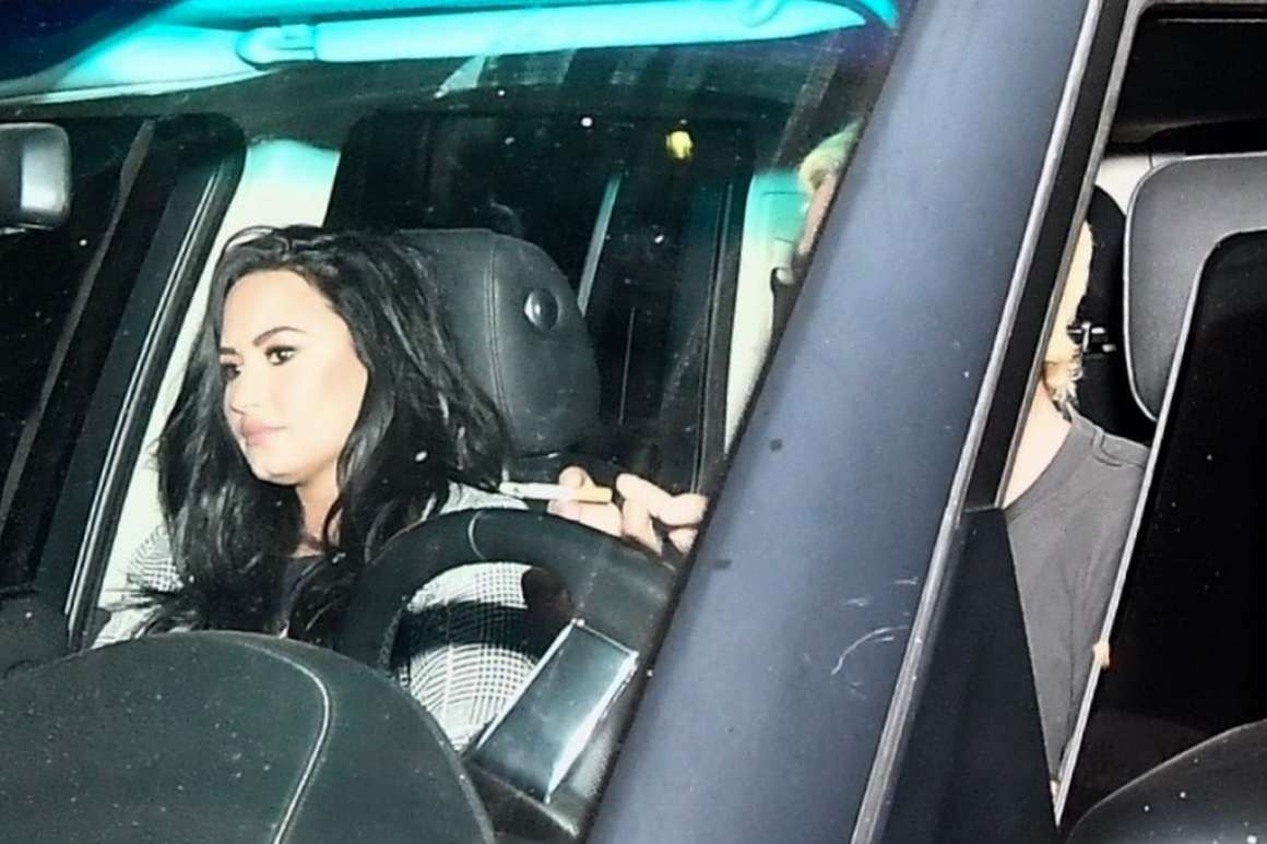 Demi Lovato â€“ Leaving Matsuhisa Restaurant in Beverly Hills