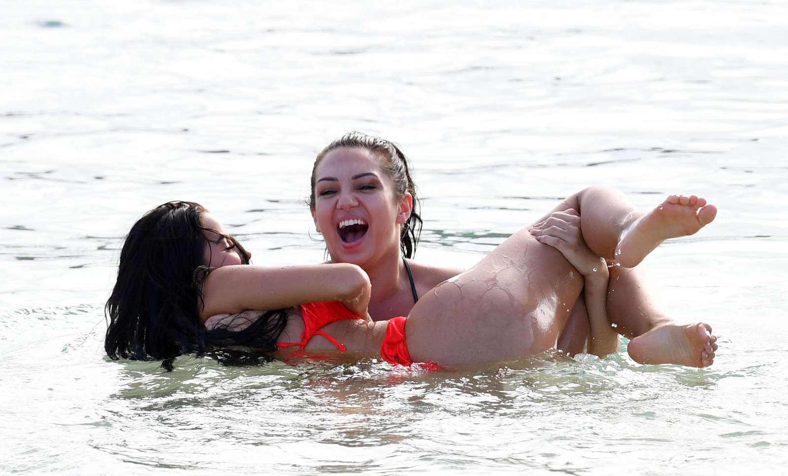 Demi Rose and Alexandra Cane in Bikini in Cape Verde