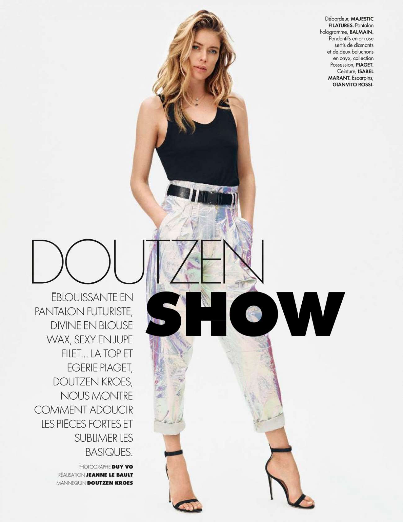 Doutzen Kroes â€“ Elle Magazine (France â€“ June 2018)