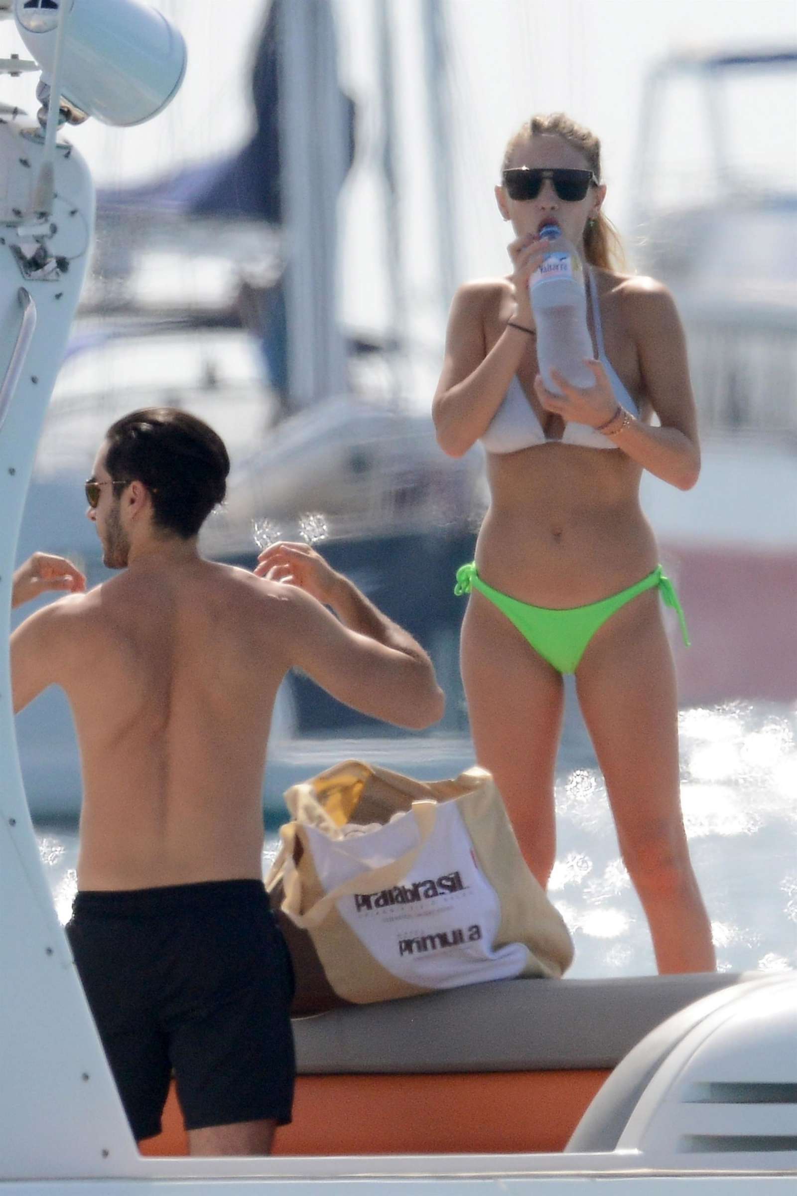 Dylan Penn in Bikini on holiday in Formentera