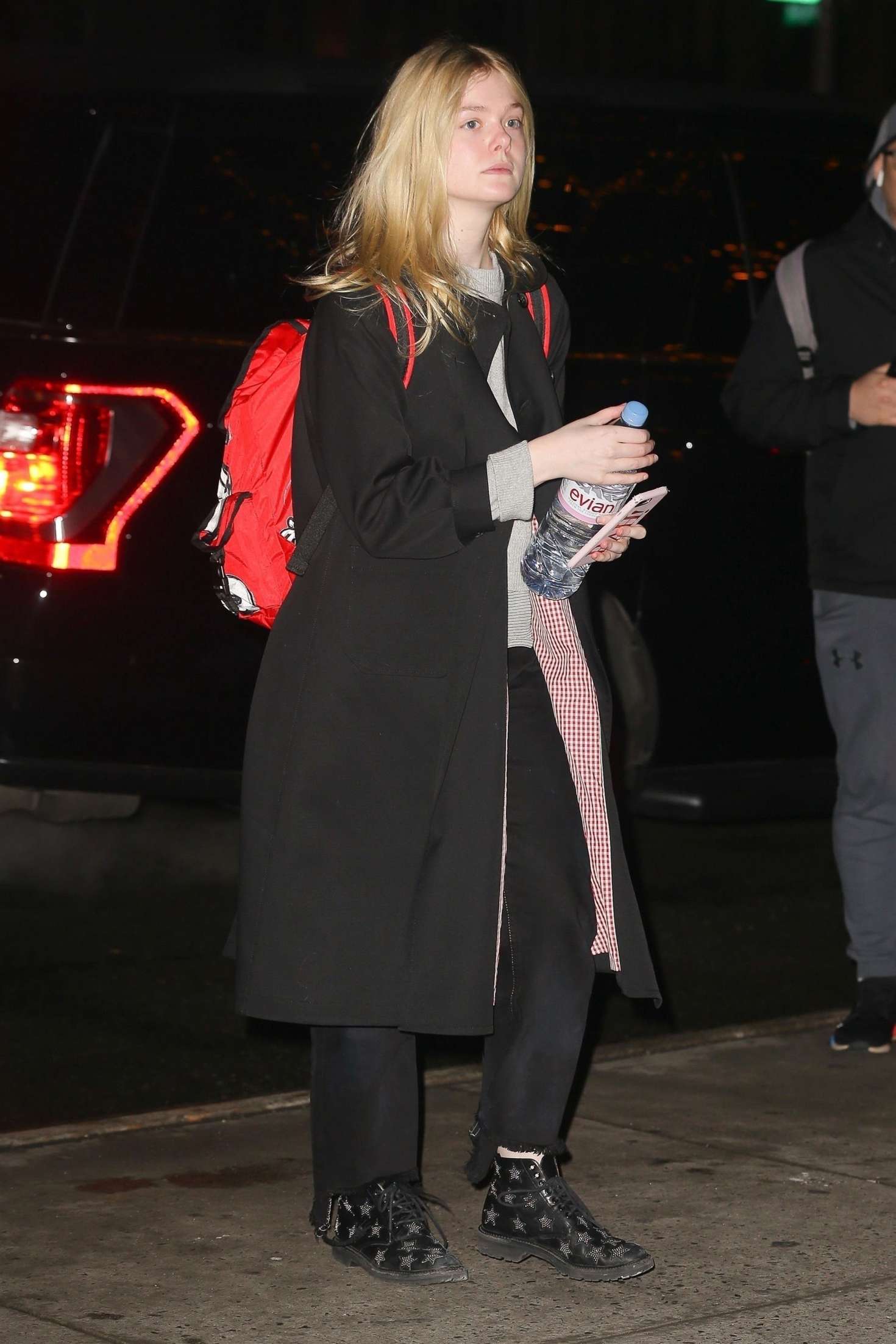 Elle Fanning â€“ Arriving at the Bowery Hotel in NYC