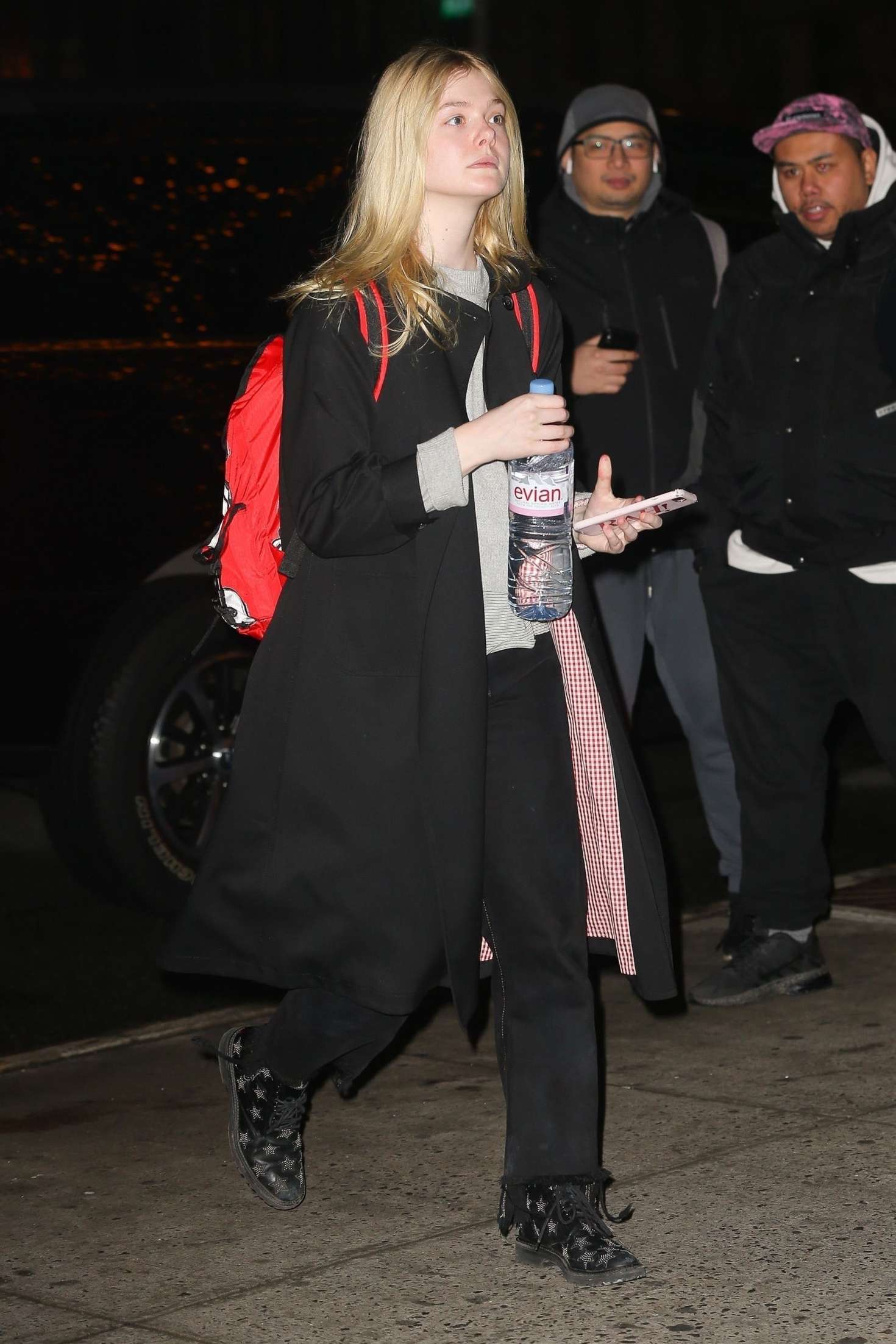 Elle Fanning â€“ Arriving at the Bowery Hotel in NYC