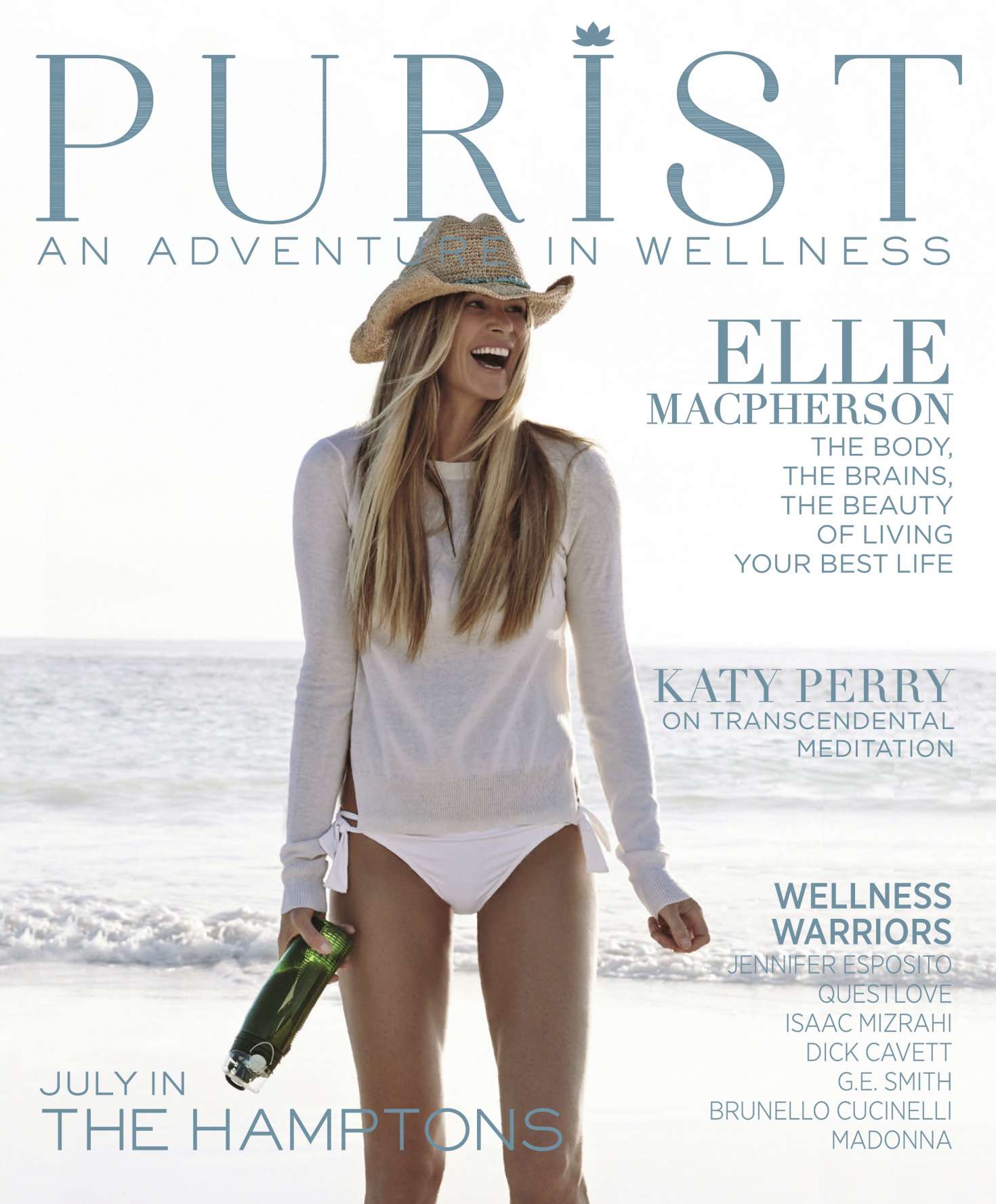 Elle Macpherson â€“ Hamptons Purist Magazine (July 2018)