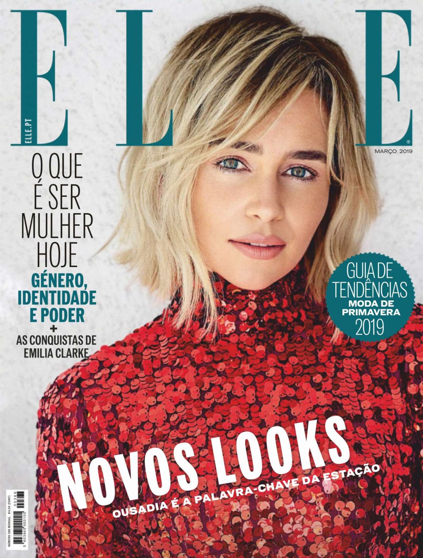 Emilia Clarke â€“ Elle Portugal Magazine (March 2019)