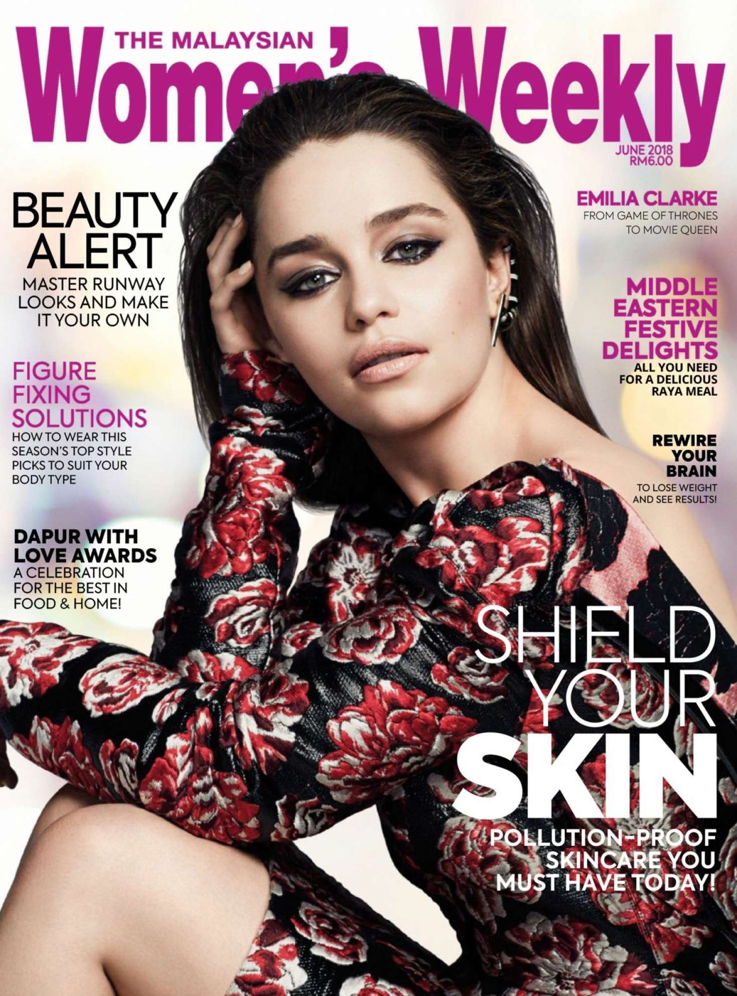 Emilia Clarke â€“ Womenâ€™s Weekly Malaysia (June 2018)