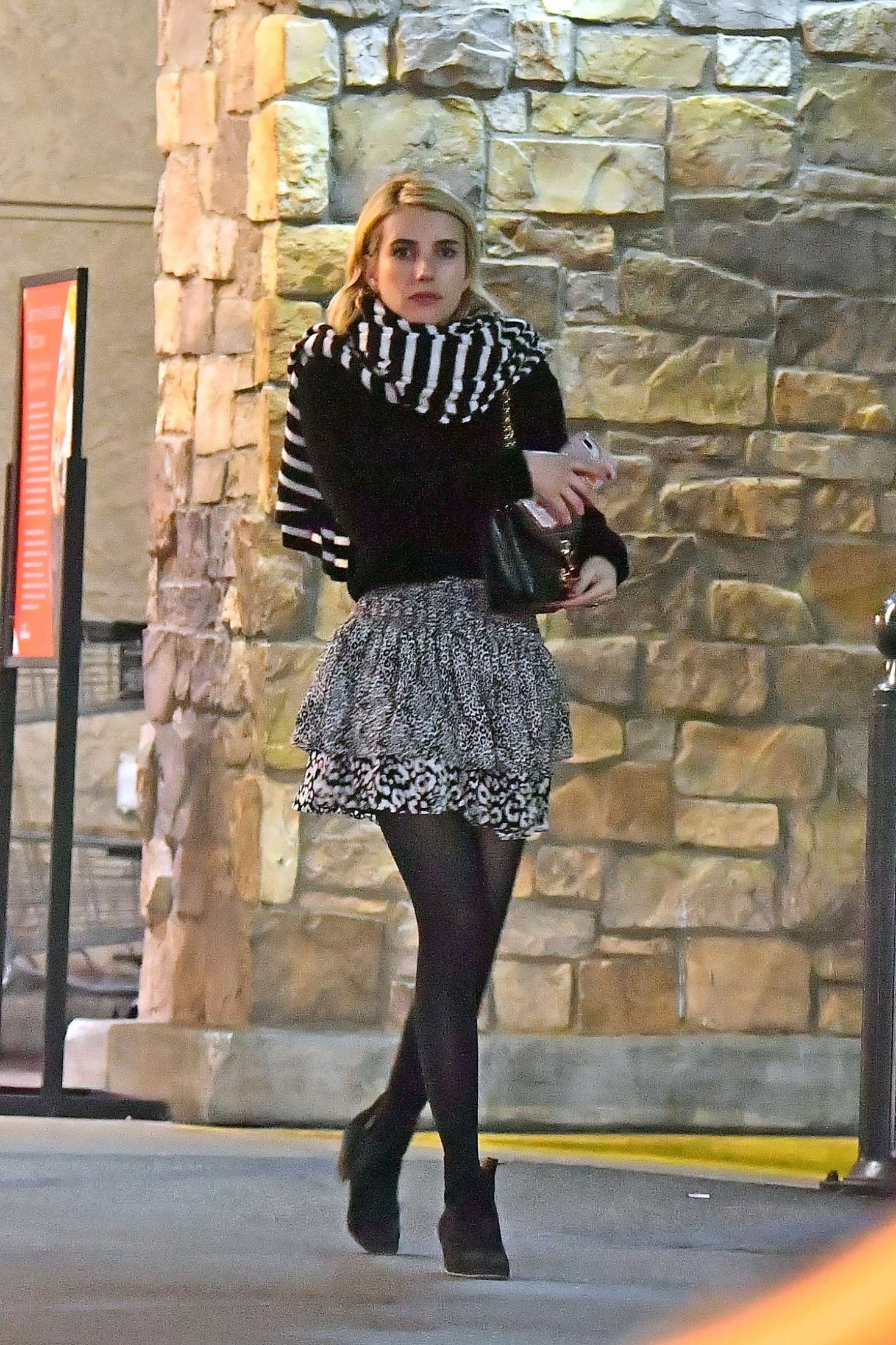 Emma Roberts and Evan Peters â€“ Shopping in Los Angeles