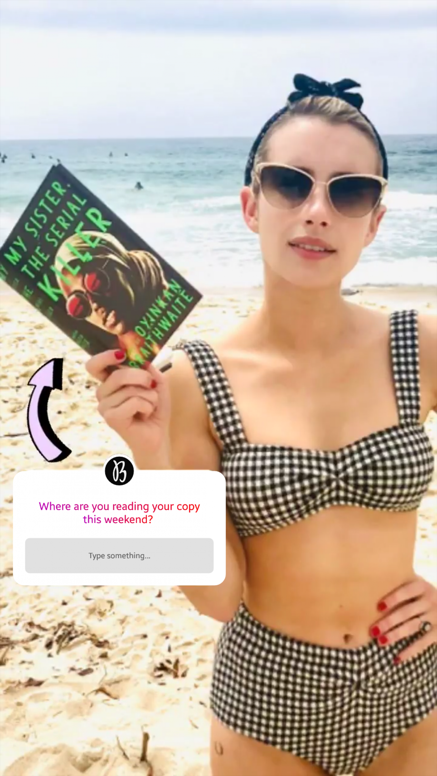 Emma Roberts in Bikini at a Beach â€“ Instagram Pics