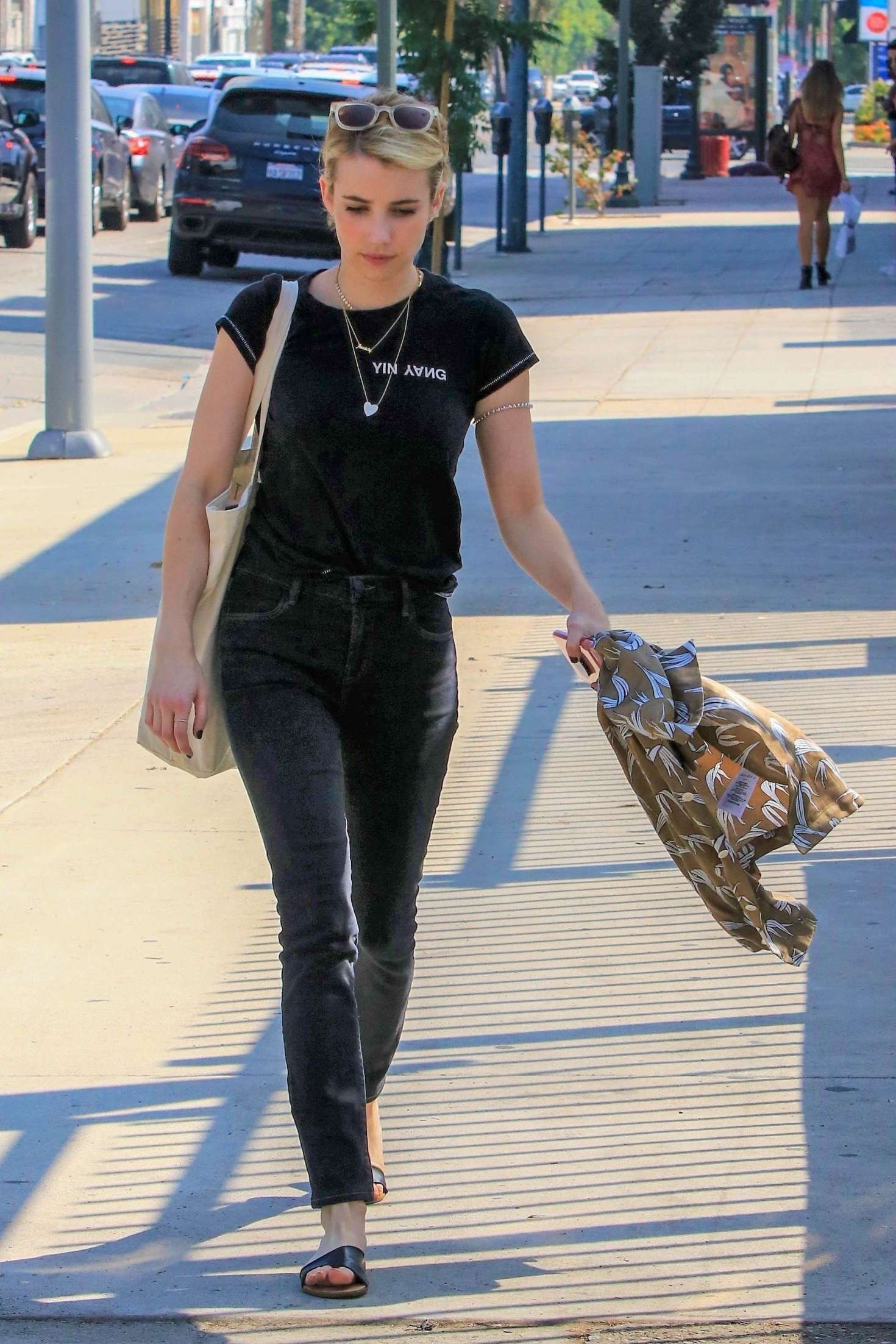 Emma Roberts â€“ Out for lunch in West Hollywood