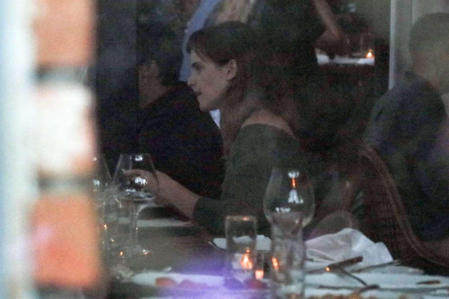 Emma Watson at The Tasting Kitchen in Venice