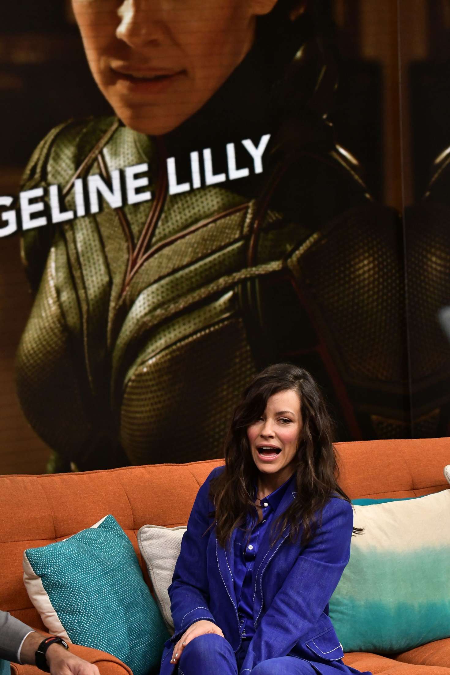 Evangeline Lilly â€“ â€˜Despierta Americaâ€™ TV Show in Miami