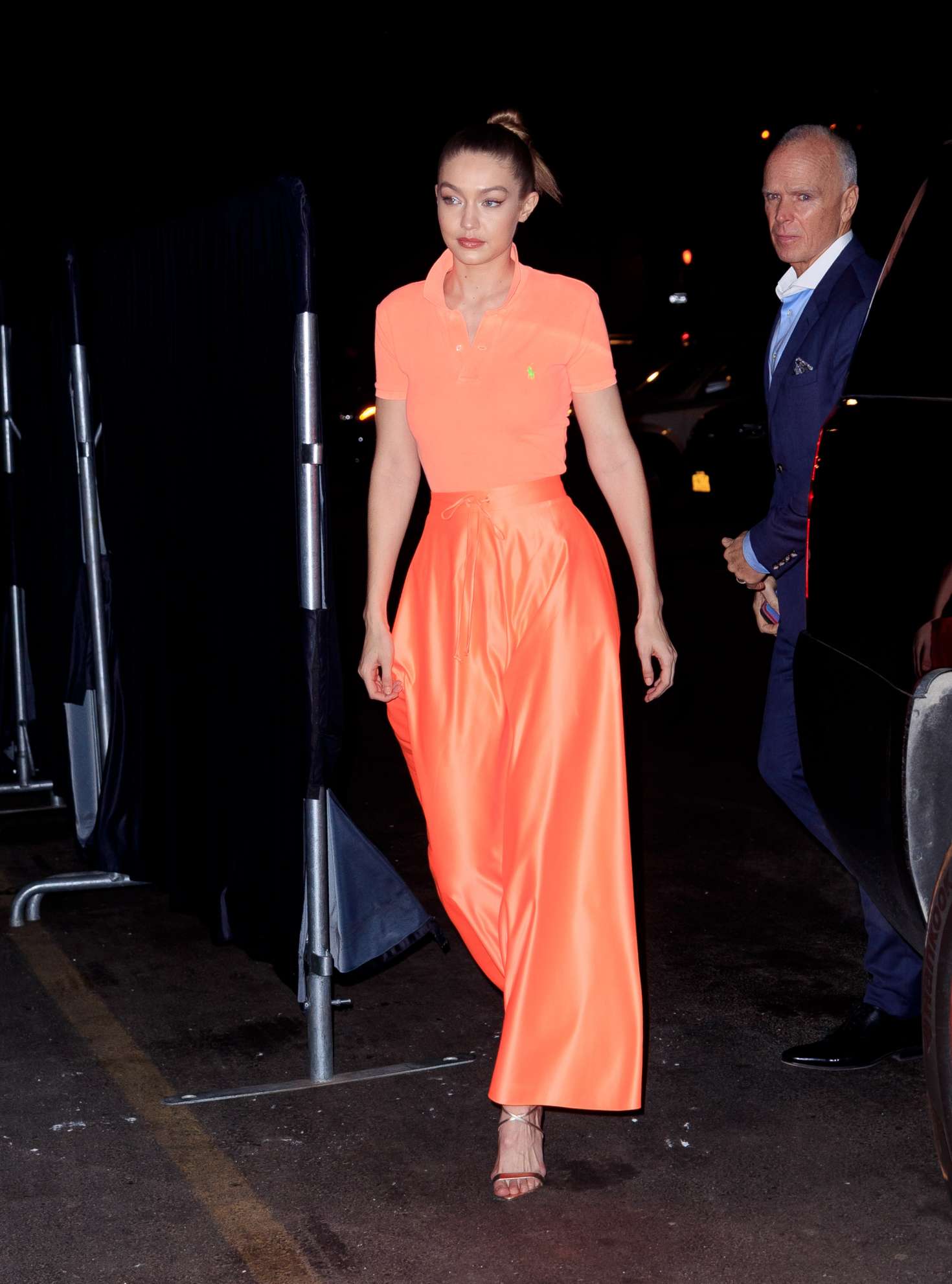 Gigi Hadid at Maybelline New York Fashion Week party in New York