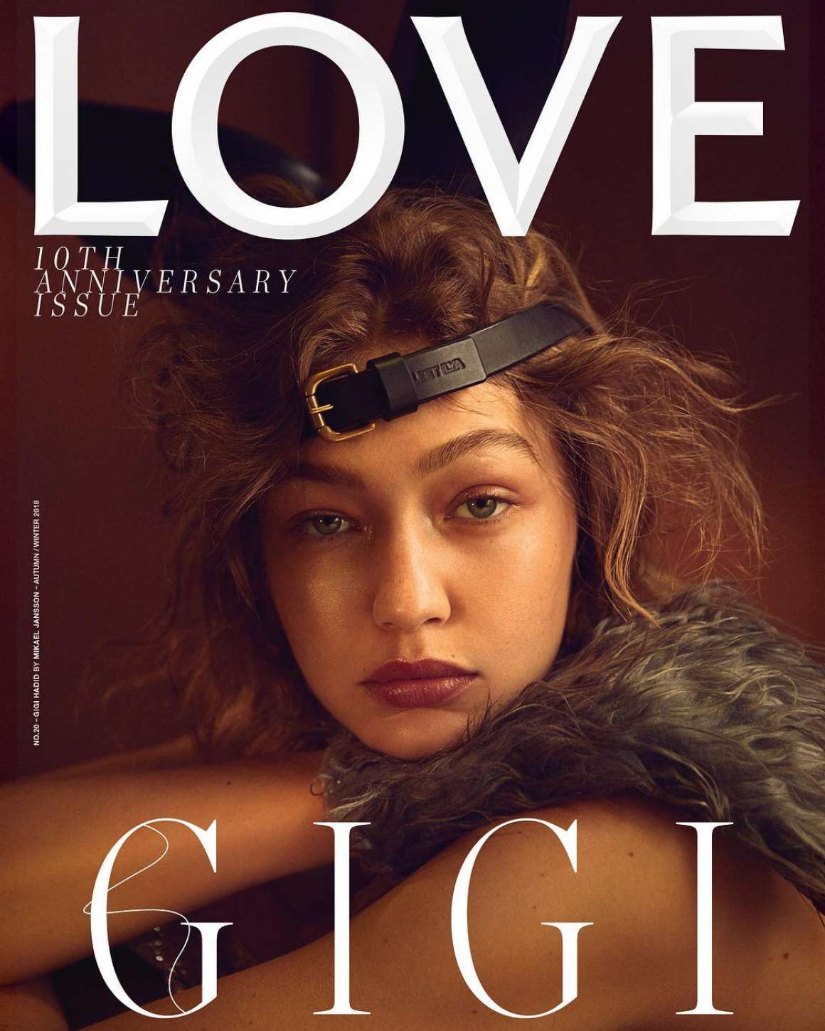 Gigi Hadid for Love Magazine 2018