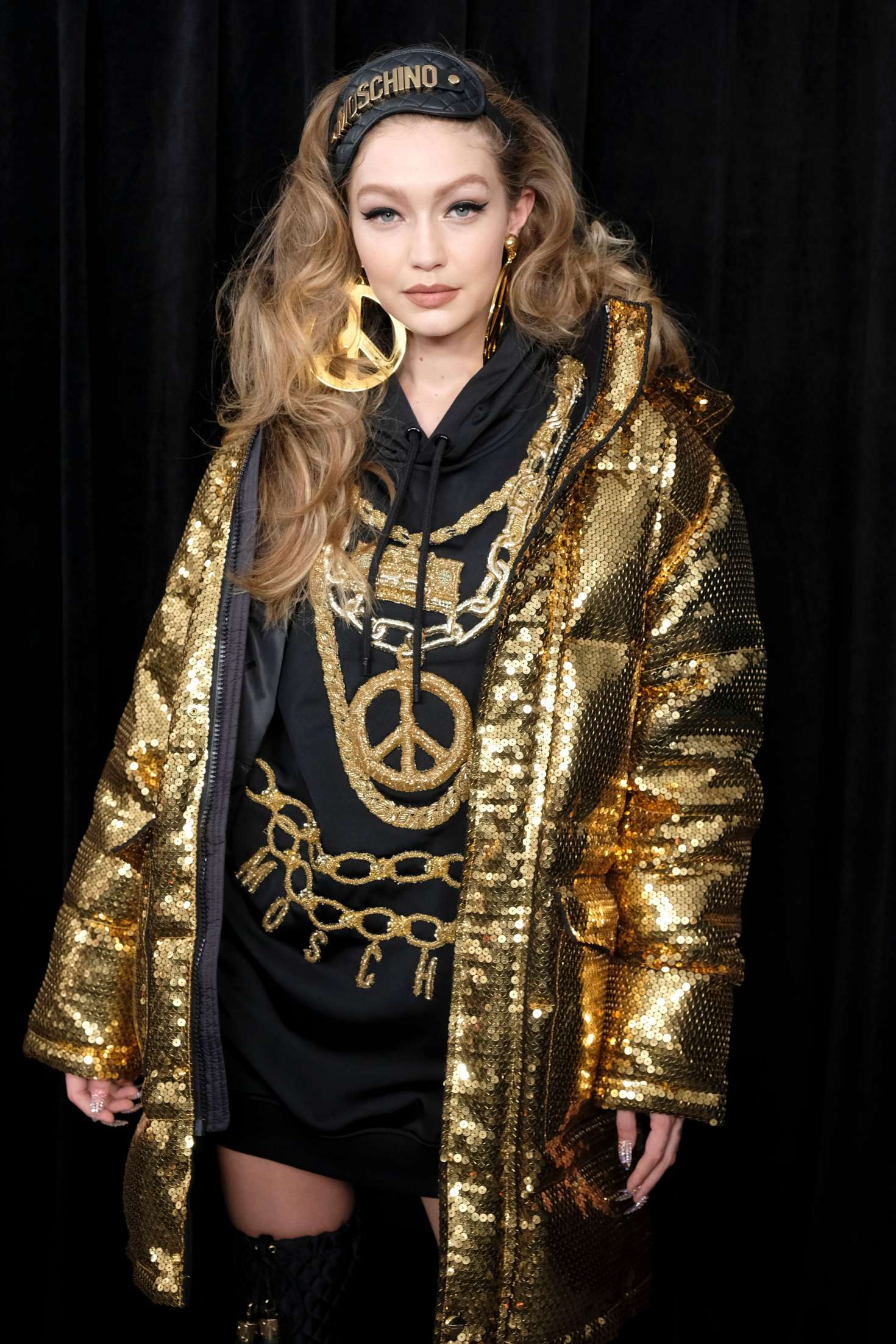 Gigi Hadid â€“ Moschino X H&M Fashion Show In New York