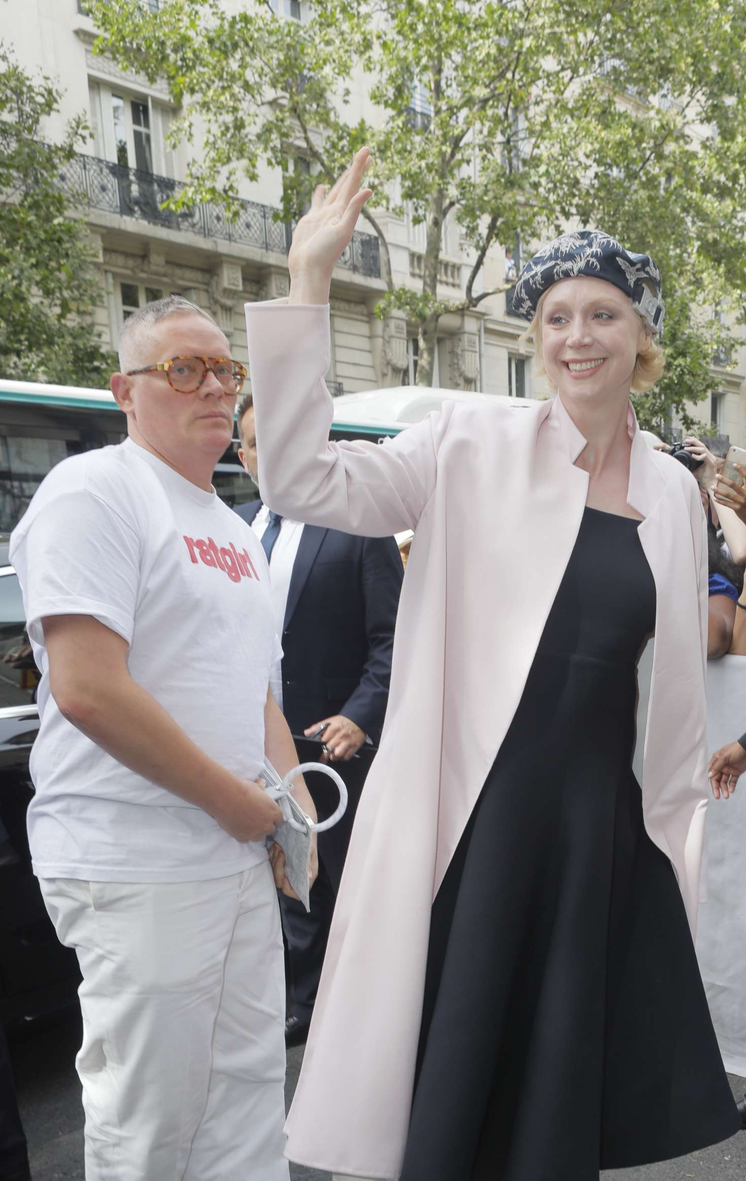 Gwendoline Christie â€“ Dior Homme Show SS 2019 at Paris Fashion Week