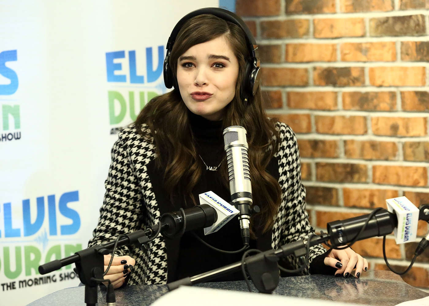 Hailee Steinfeld at The Elvis Duran Z100 Morning Show in NYC