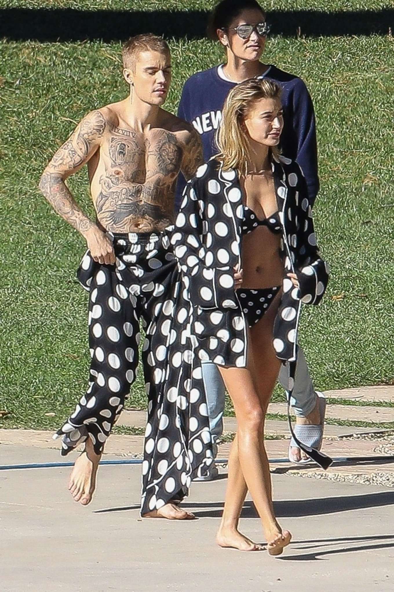 Hailey and Justin Bieber â€“ On the set of a Photoshoot in Los Angeles