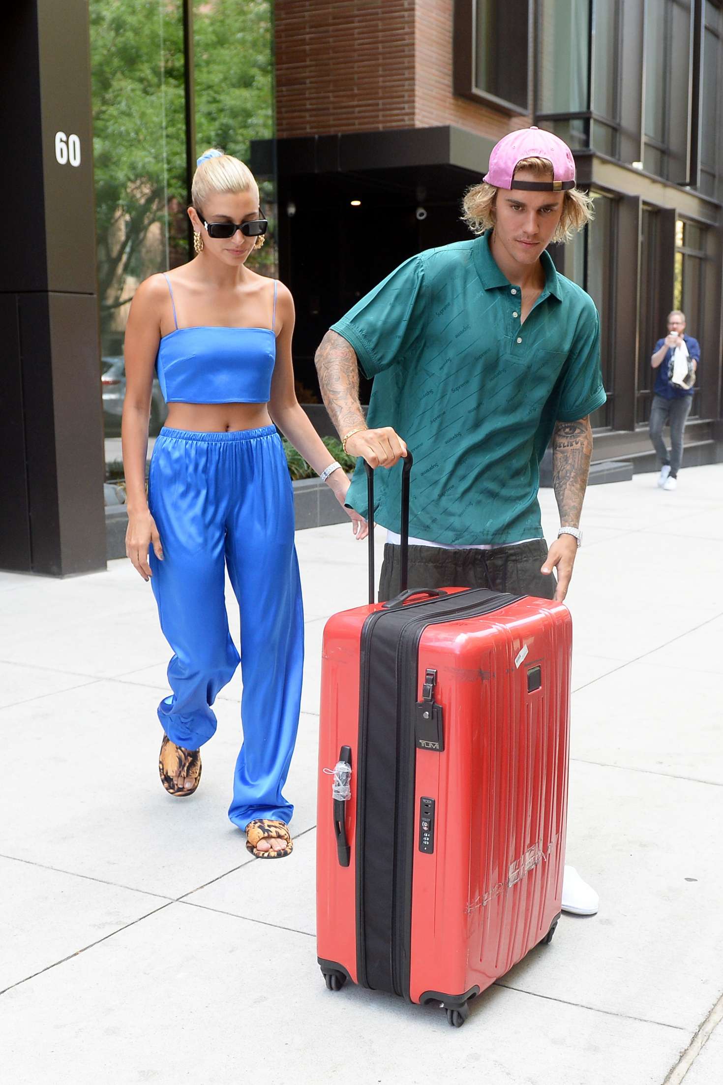 Hailey Baldwin and Justin Bieber â€“ Leaving their apartment in Brooklyn