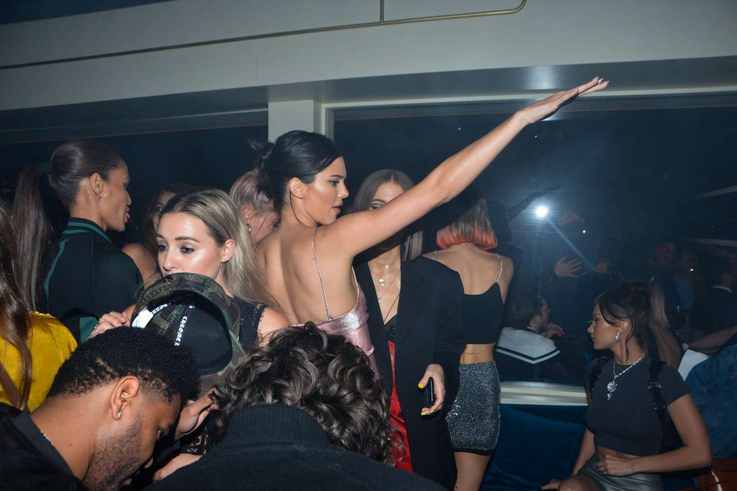 Hailey Baldwin â€“ Arrives at a Magnum party in Cannes