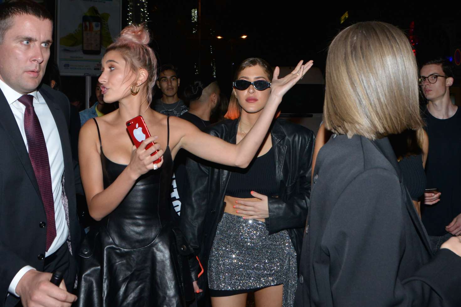 Hailey Baldwin â€“ Arrives at a Magnum party in Cannes