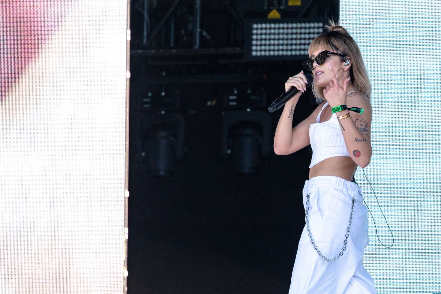Halsey â€“ During BottleRock Music Festival at Napa Valley Expo