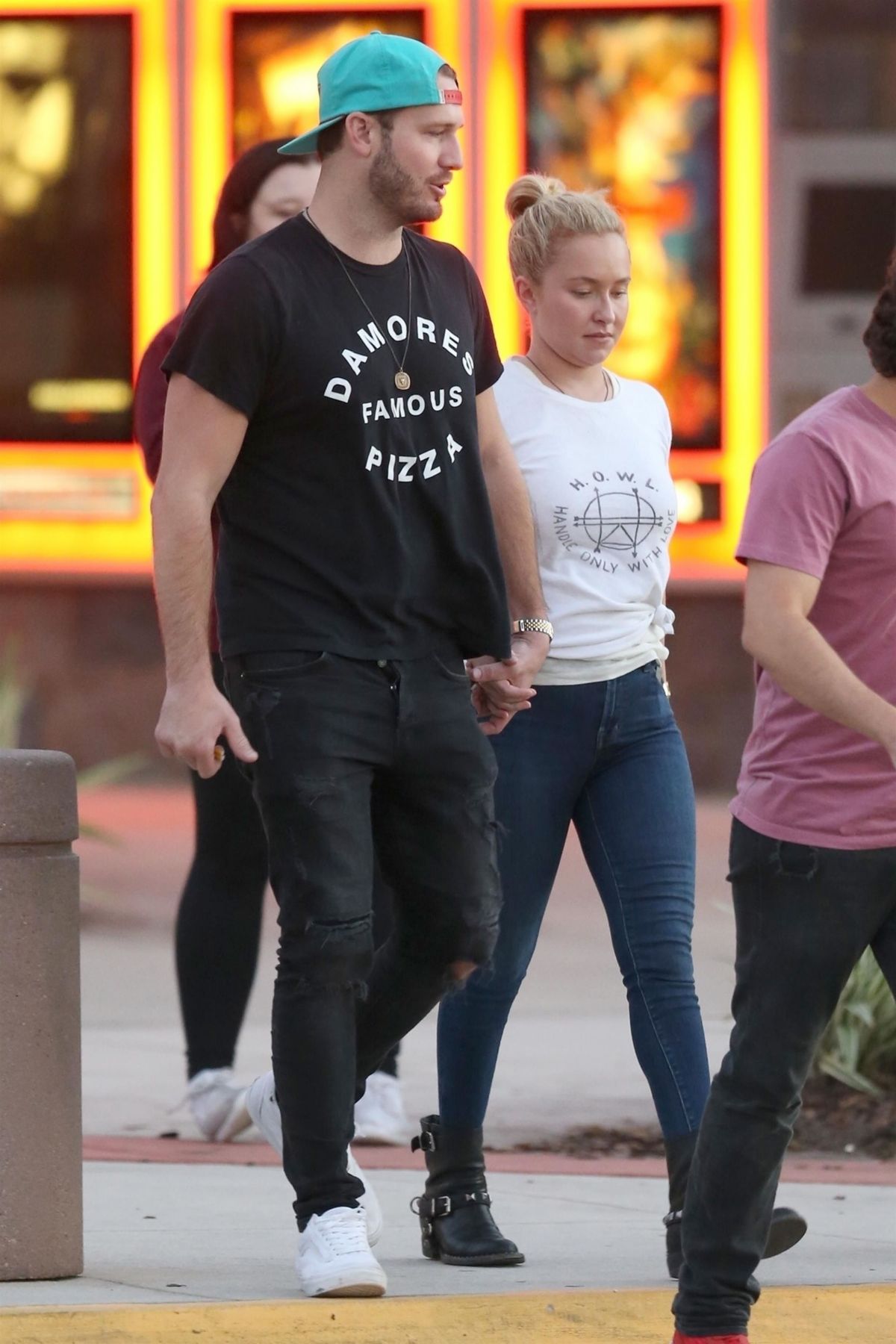 Hayden Panettiere and Brian Hickerson â€“ Night out in Hollywood