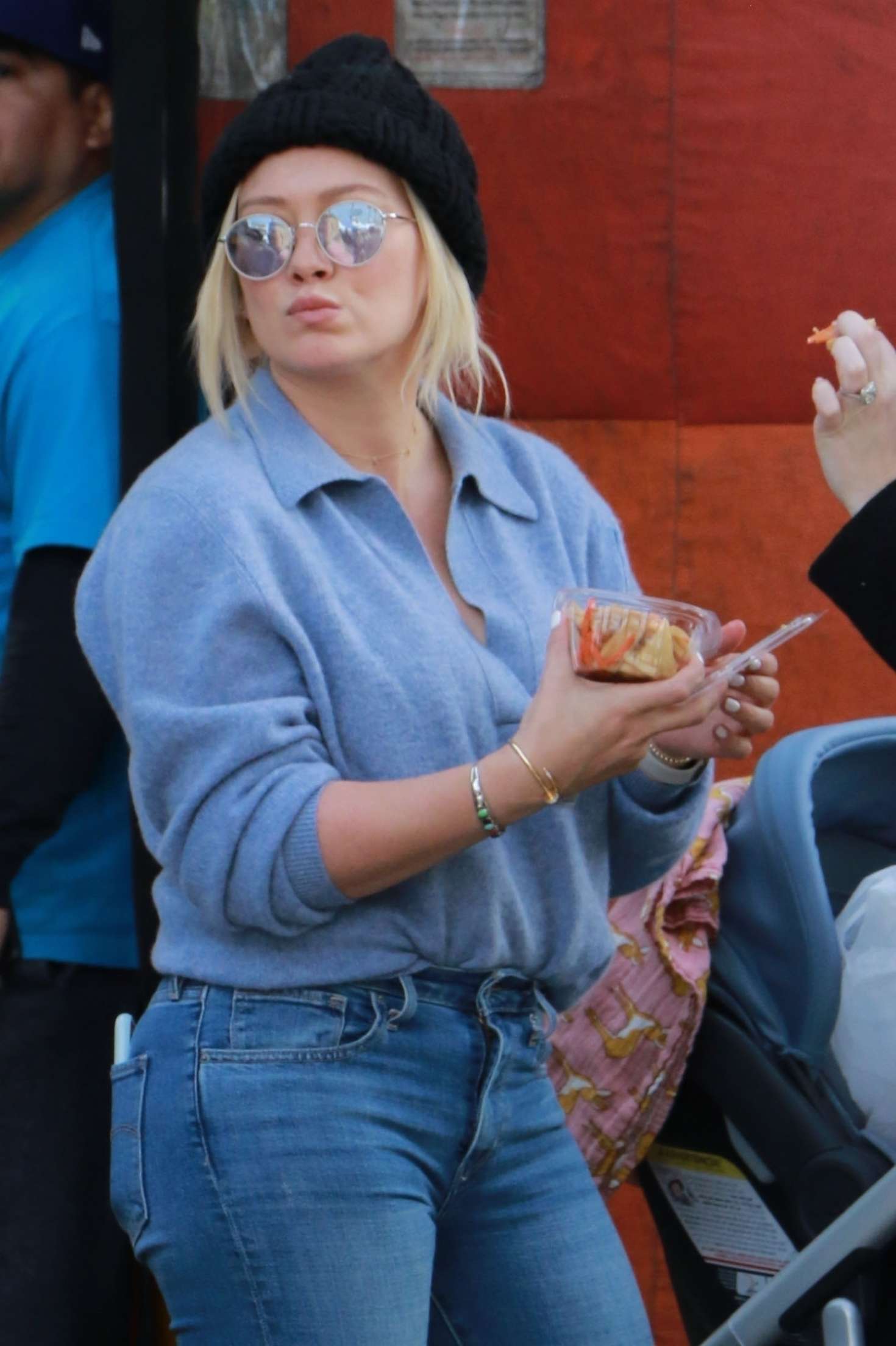 Hilary Duff at the Farmerâ€™s Market in LA