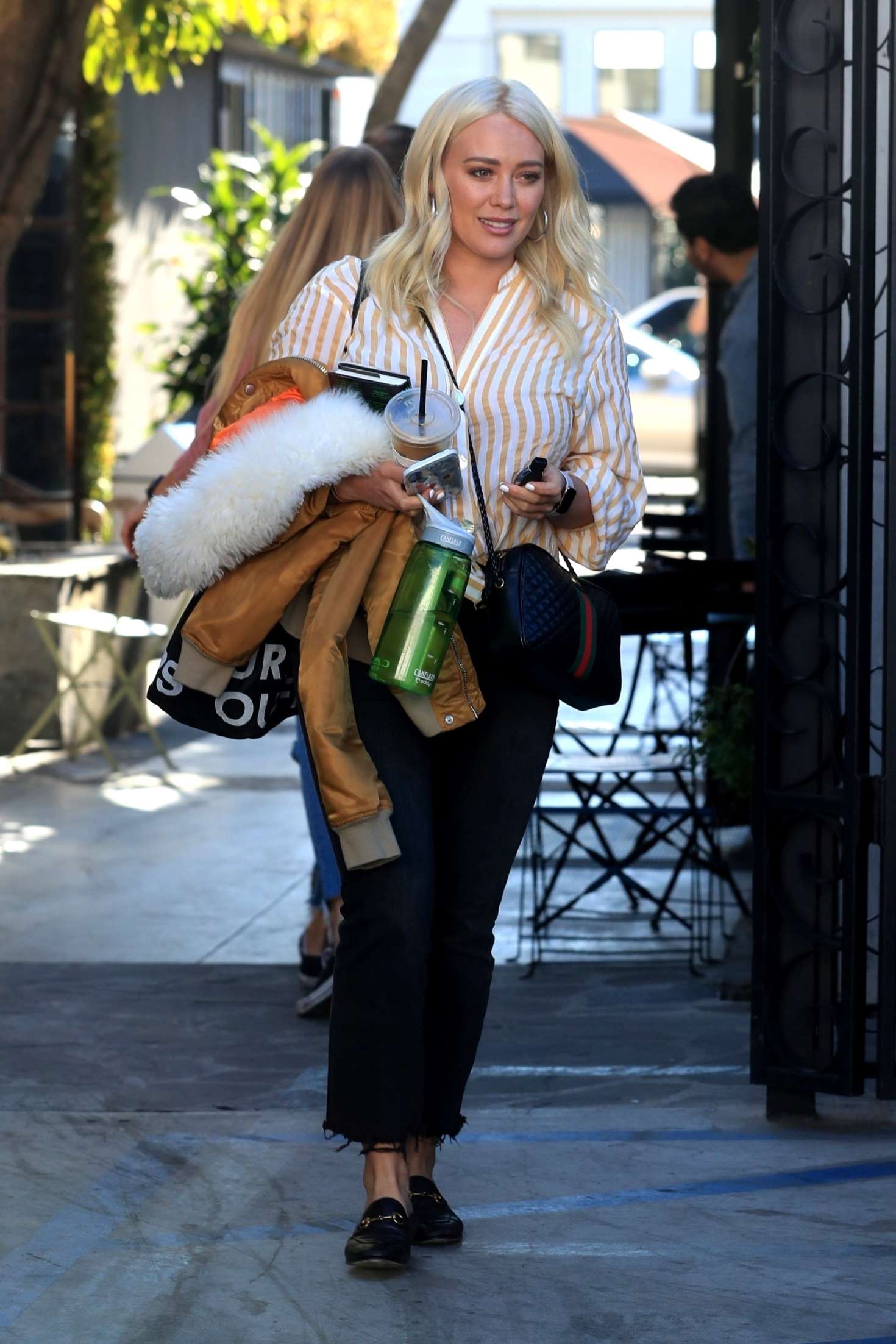 Hilary Duff â€“ Leaves a salon in West Hollywood