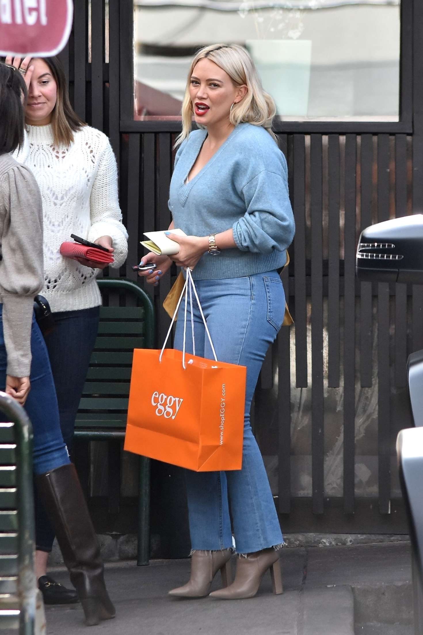 Hilary Duff â€“ Out for lunch in Studio City