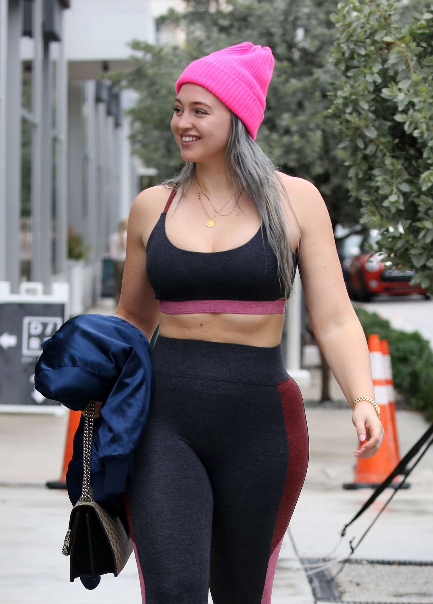 Iskra Lawrence in Spandex â€“ Out in Miami