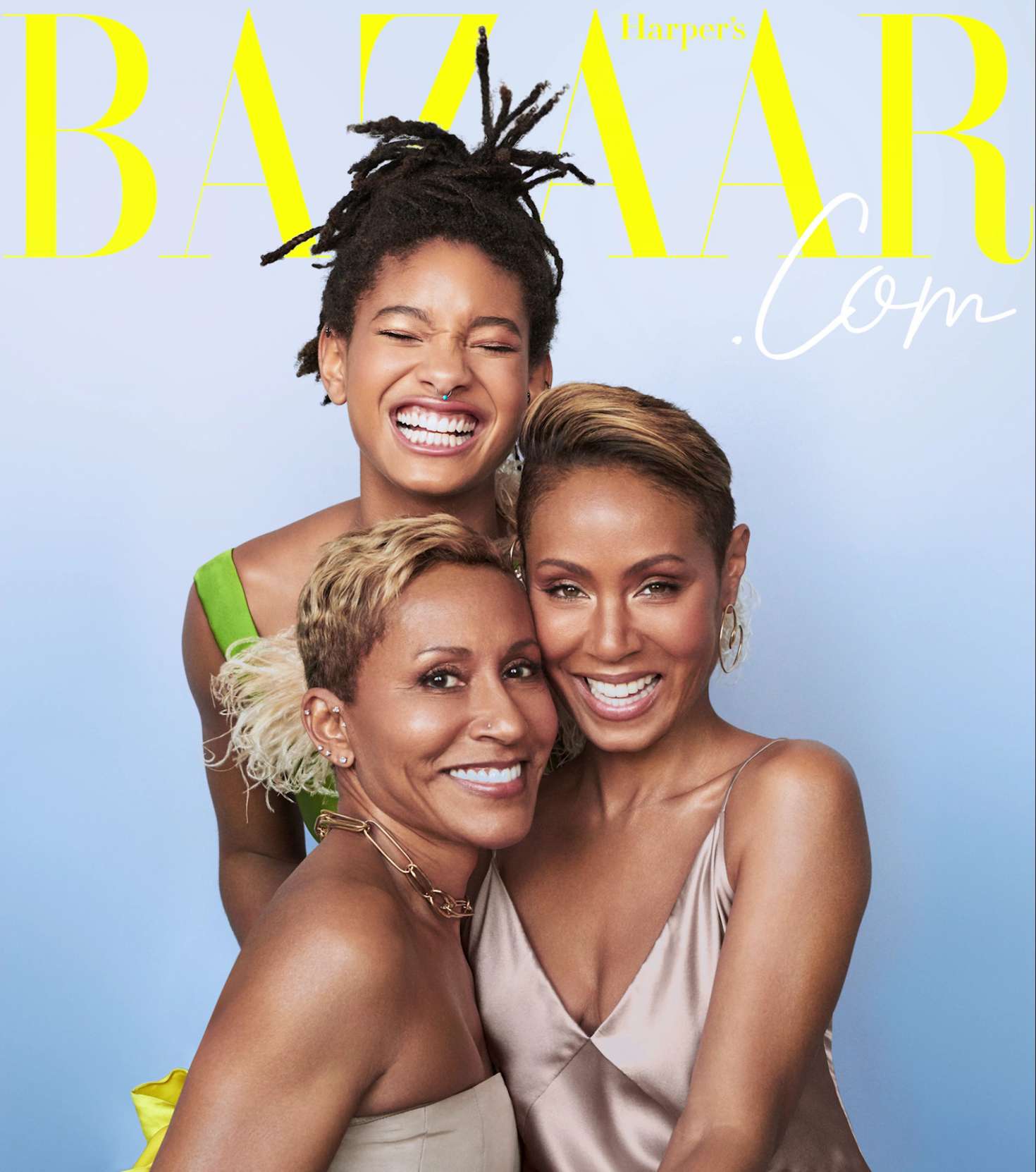 Jada Pinkett Smith, Willow Smith and Adrienne Banfield-Norris â€“ Harperâ€™s Bazaar US (December 2018)