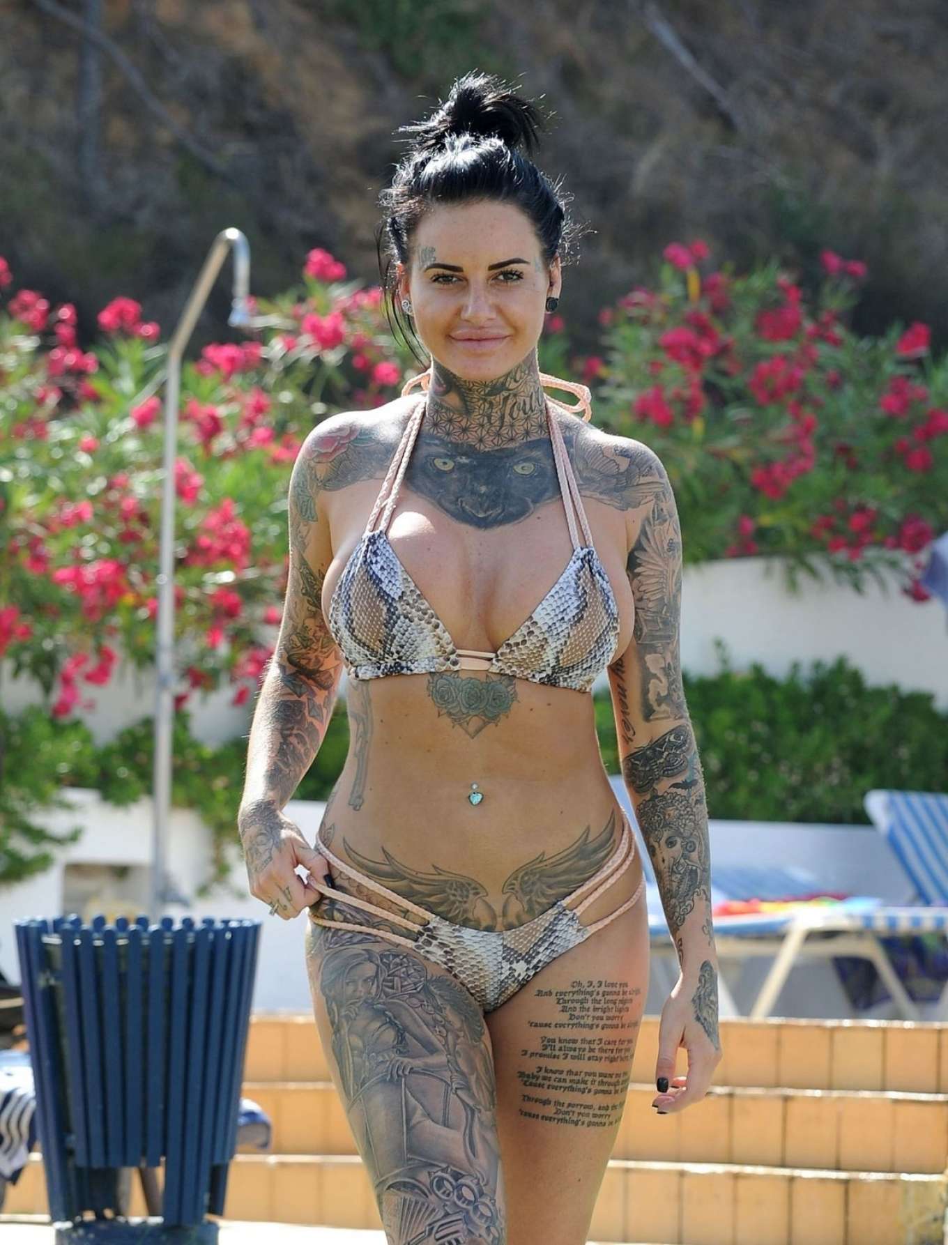 Jemma Lucy in Bikini in Portugal