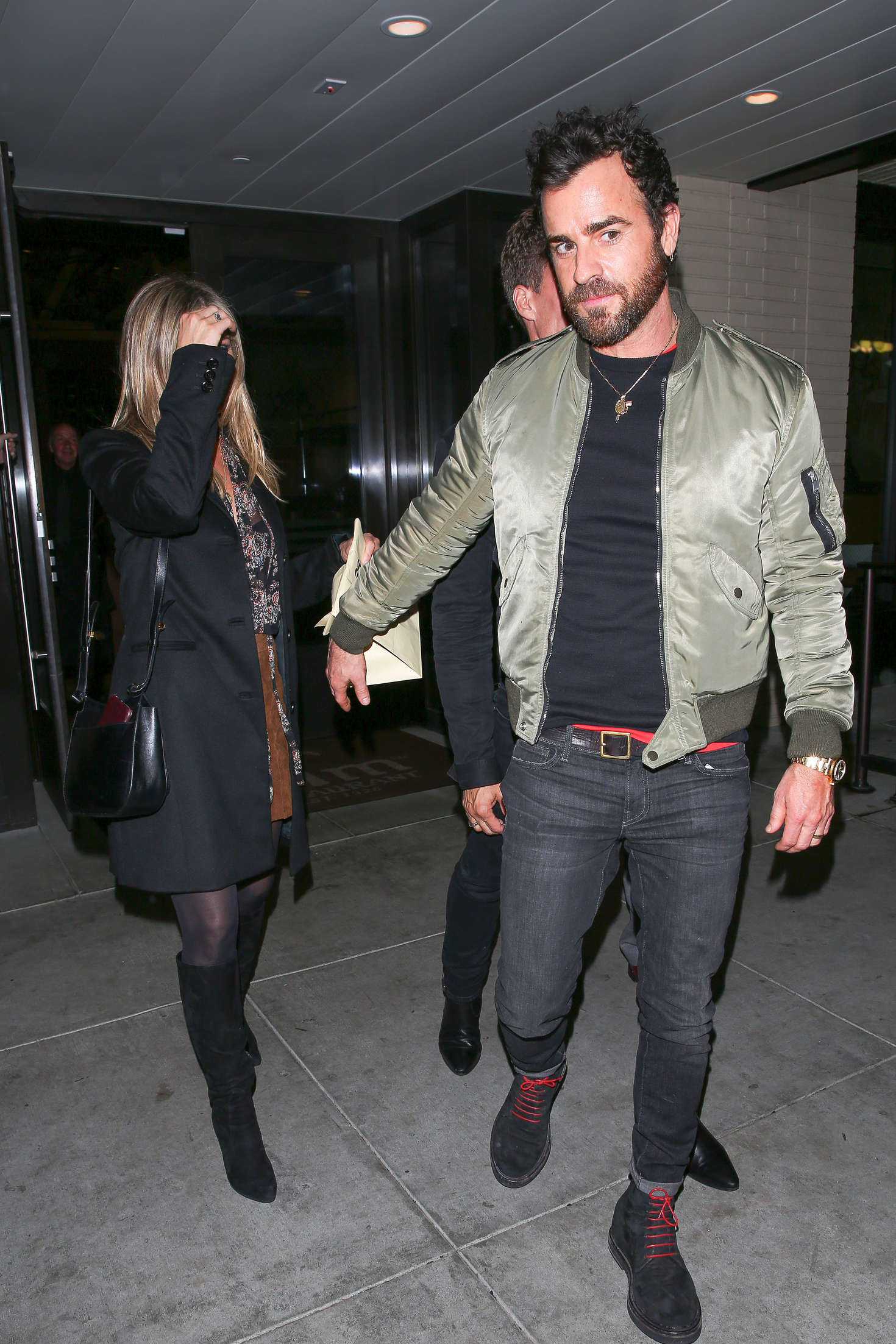 Jennifer Aniston at The Palm Restaurant in Beverly Hills