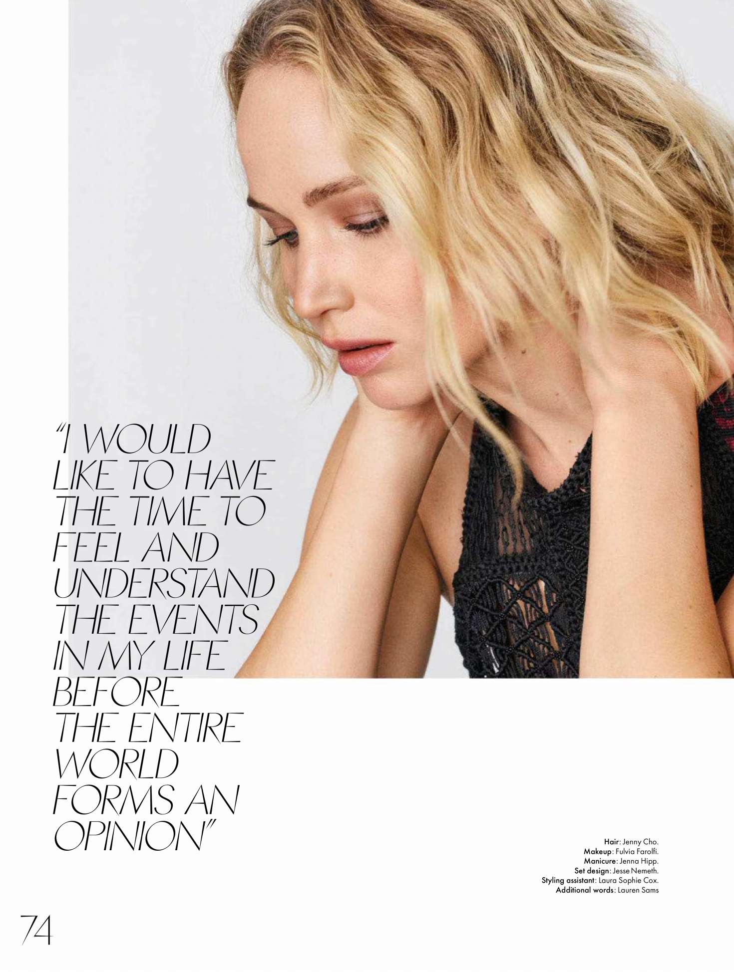 Jennifer Lawrence for Elle Australia Magazine (October 2018)