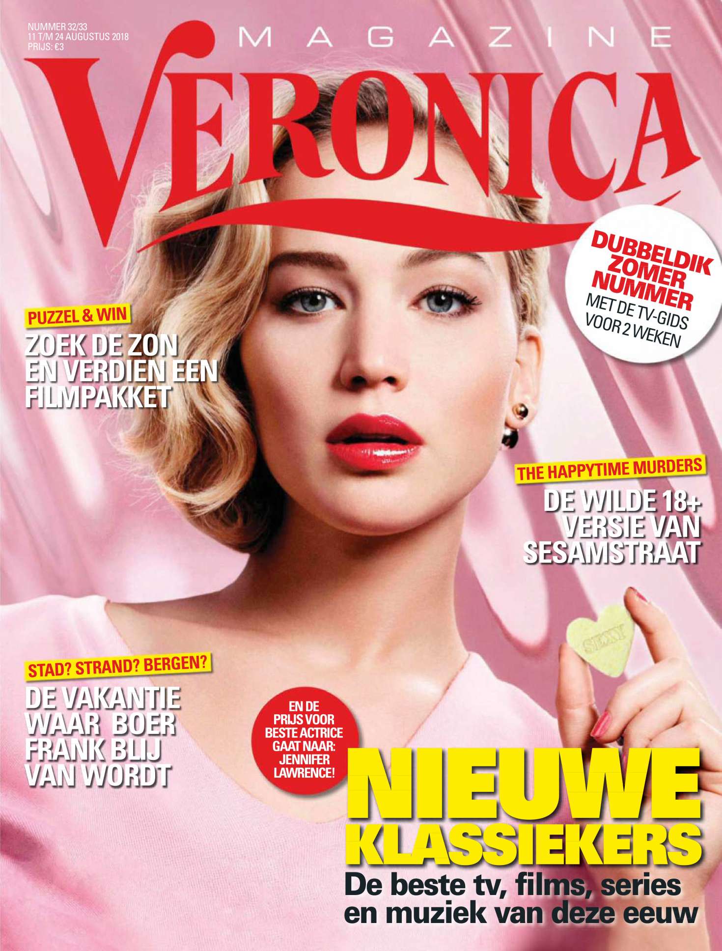 Jennifer Lawrence â€“ Veronica Magazine (August 2018)
