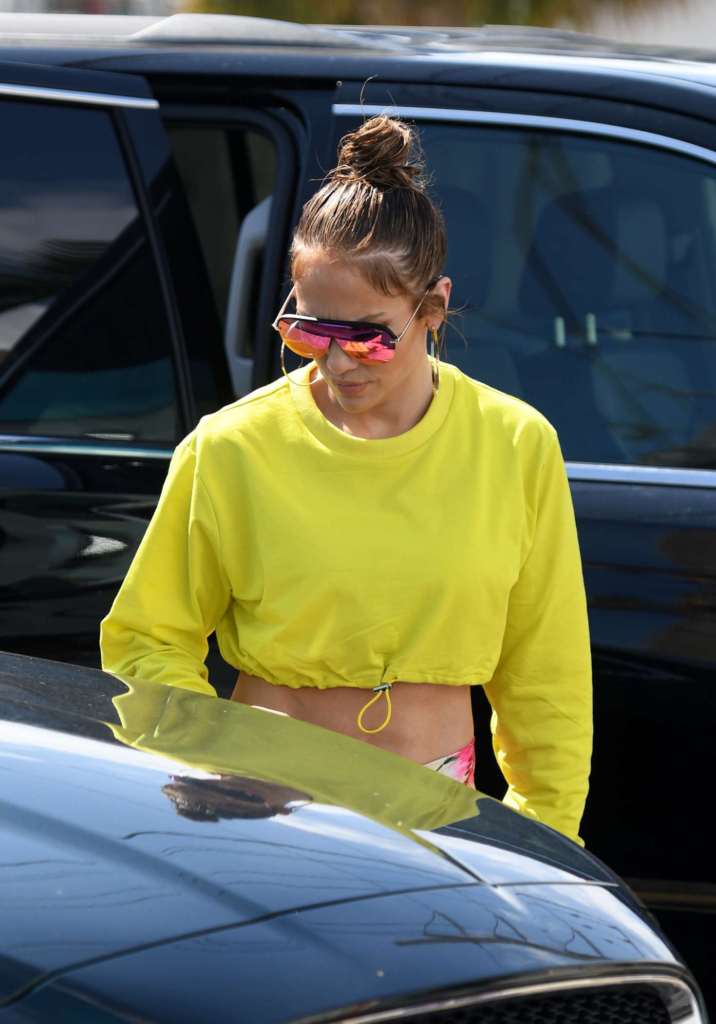 Jennifer Lopez â€“ Arriving at SOMI Gym in Miami