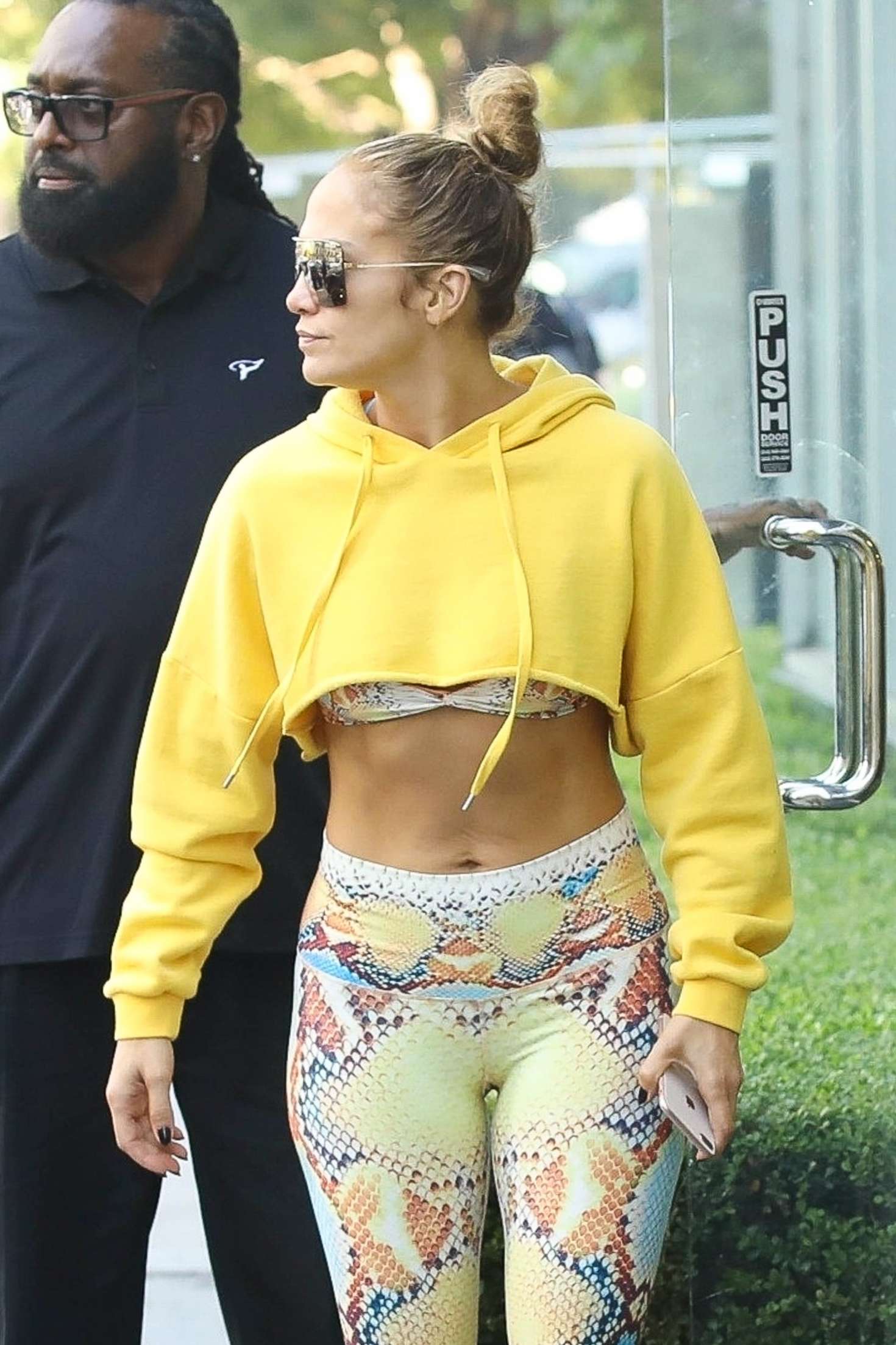 Jennifer Lopez â€“ Heads for her morning workout in Westwood