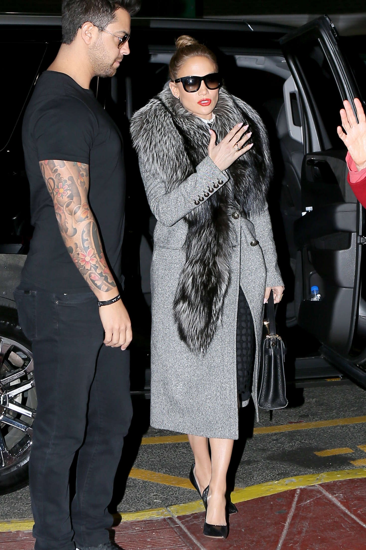 Jennifer Lopez heads to Chelsea Piers in New York City