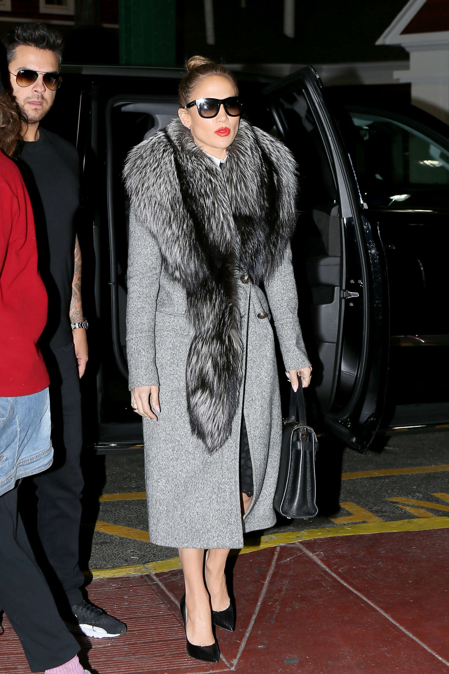 Jennifer Lopez heads to Chelsea Piers in New York City