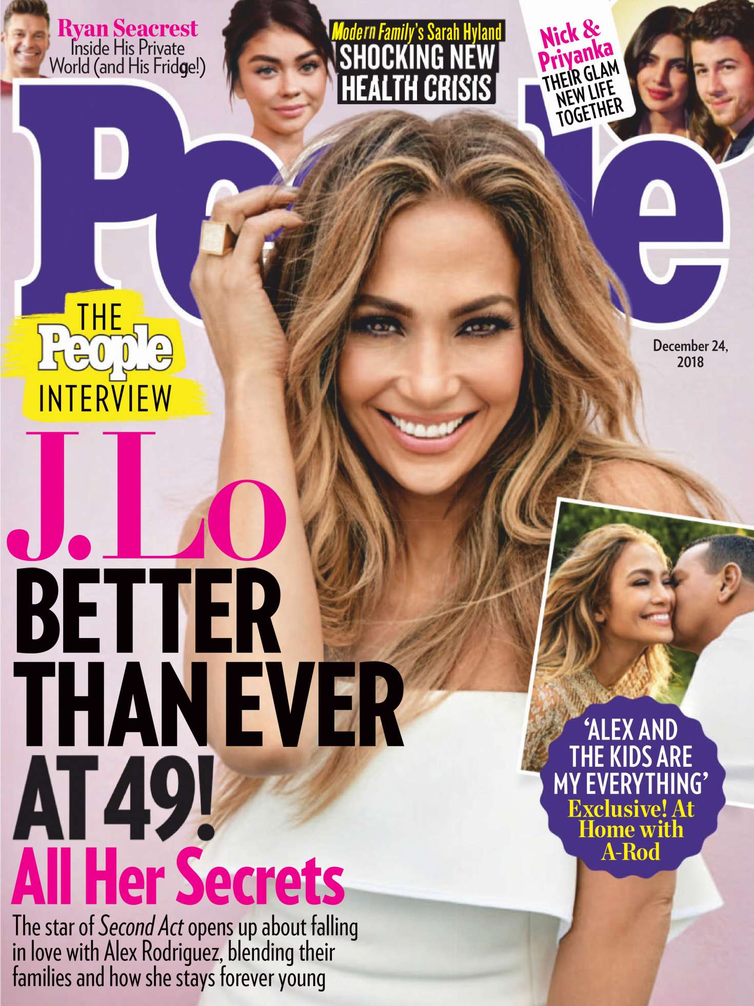 Jennifer Lopez â€“ People US Magazine (December 2018)