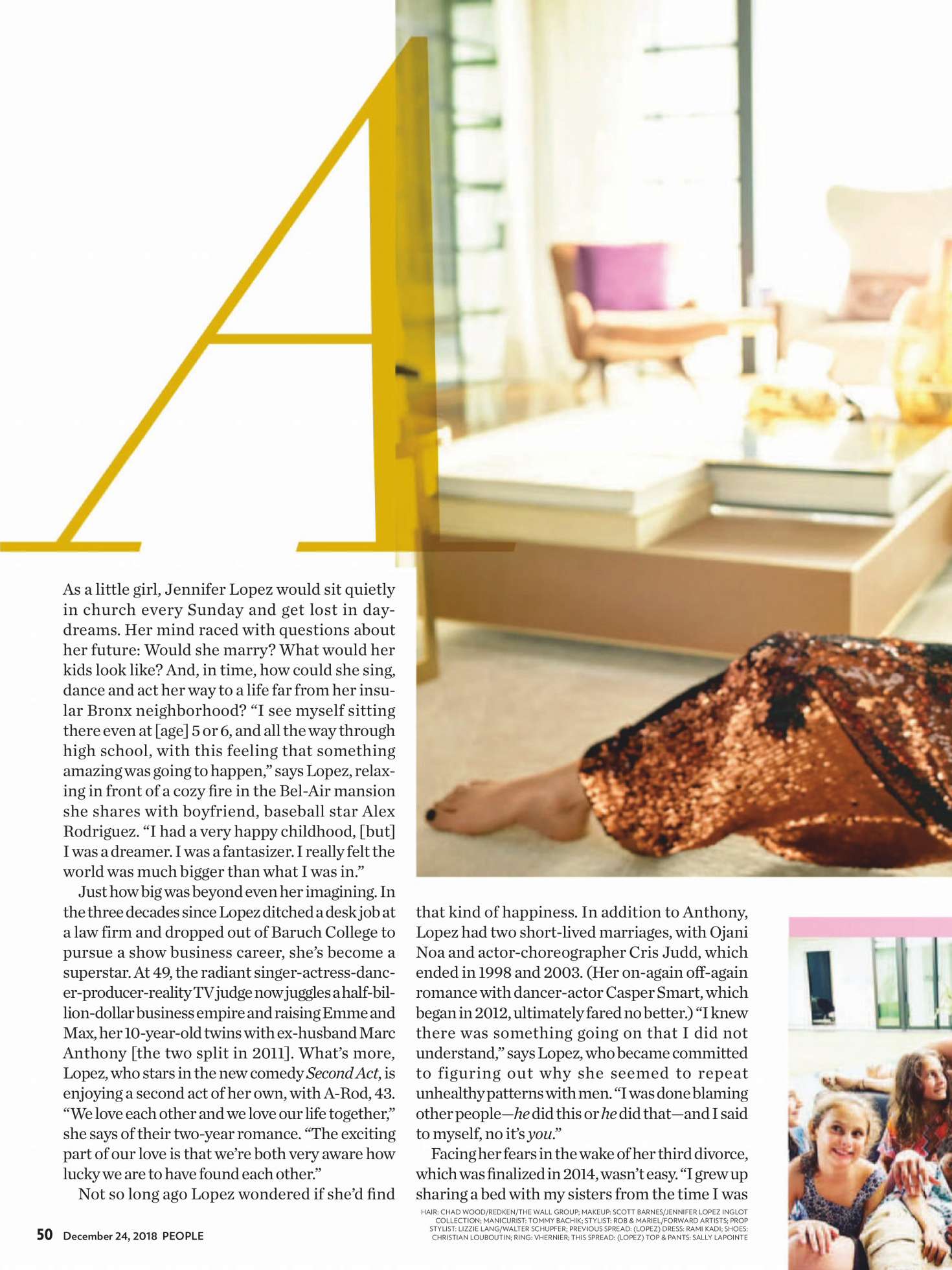 Jennifer Lopez â€“ People US Magazine (December 2018)