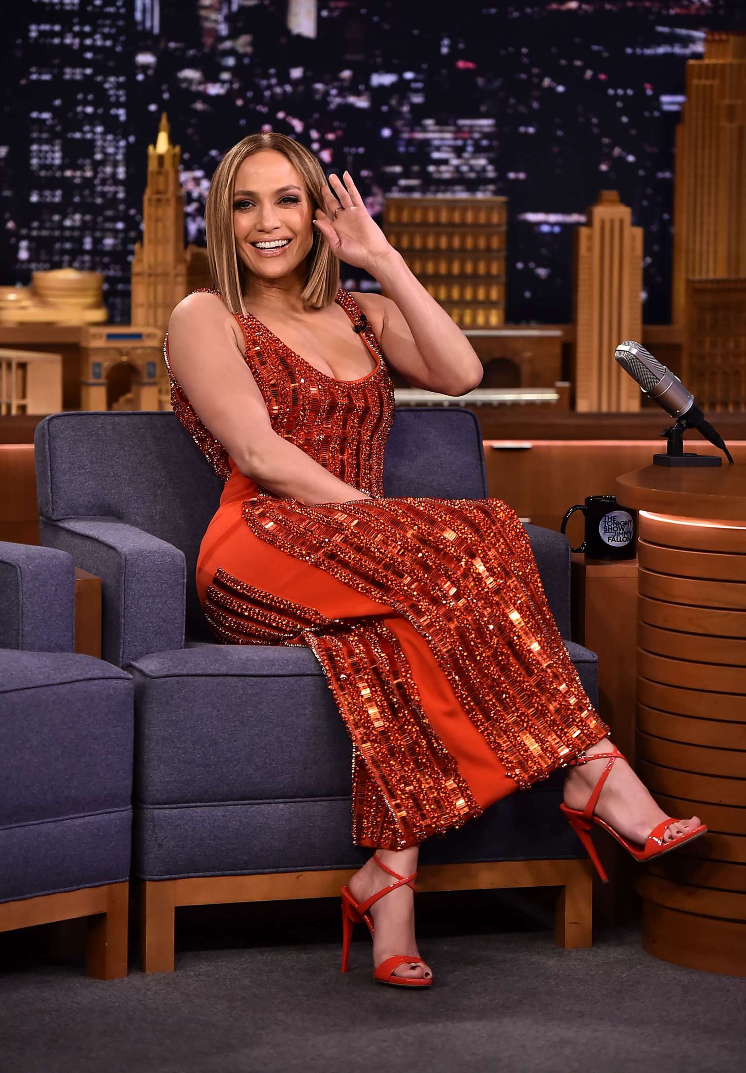 Jennifer Lopez â€“ â€˜The Tonight Show Starring Jimmy Fallonâ€™ in NYC