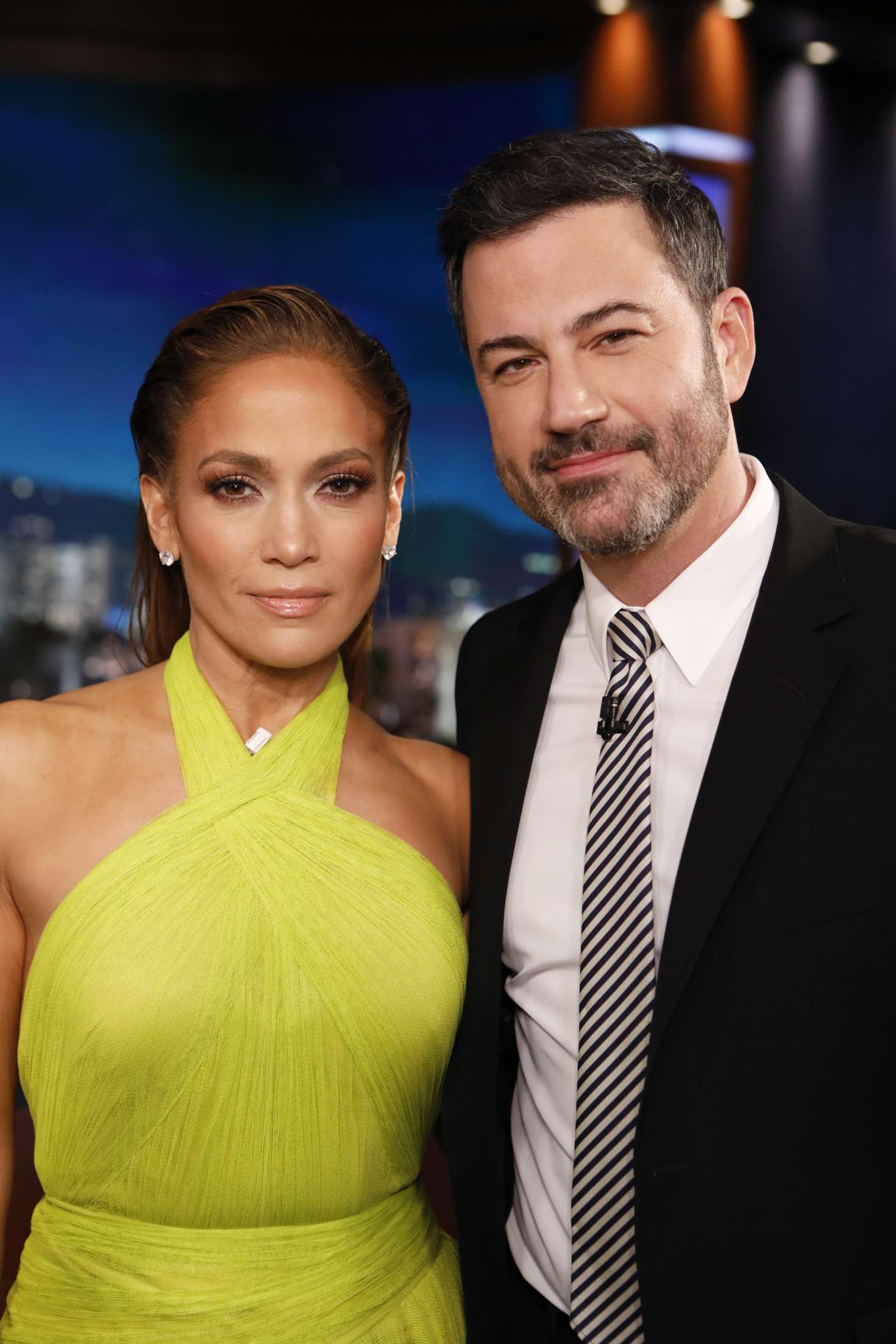 Jennifer Lopez â€“ Visits â€˜Jimmy Kimmel Live!â€™ in Los Angeles