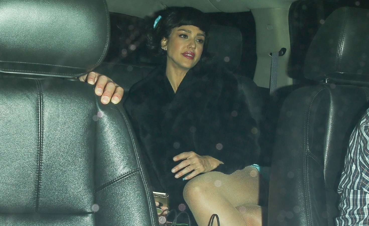 Jessica Alba â€“ Leaving Kate Hudsonâ€™s Halloween Party in West Hollywood