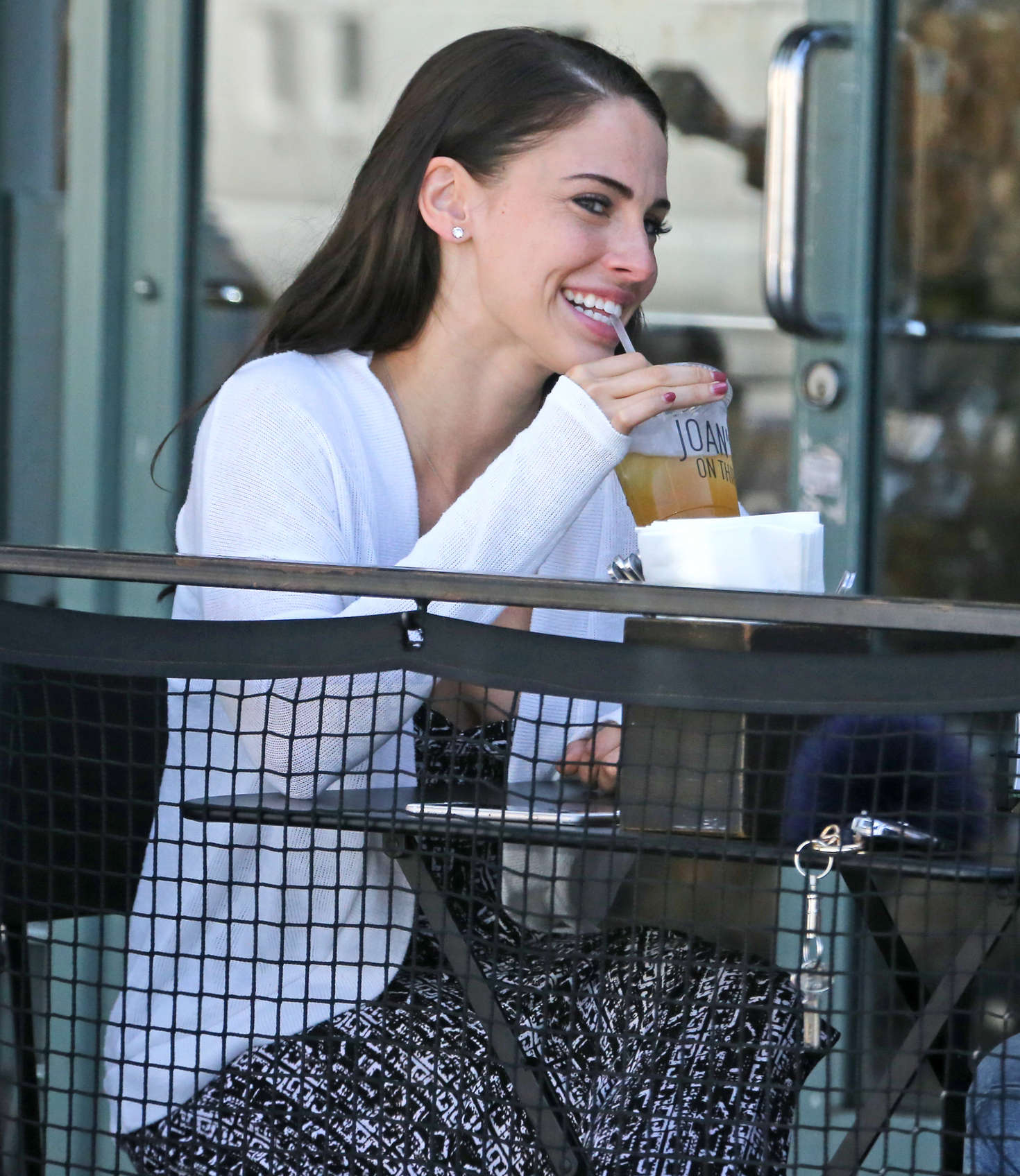 Jessica Lowndes at Lunch with a Friend in West Hollywood