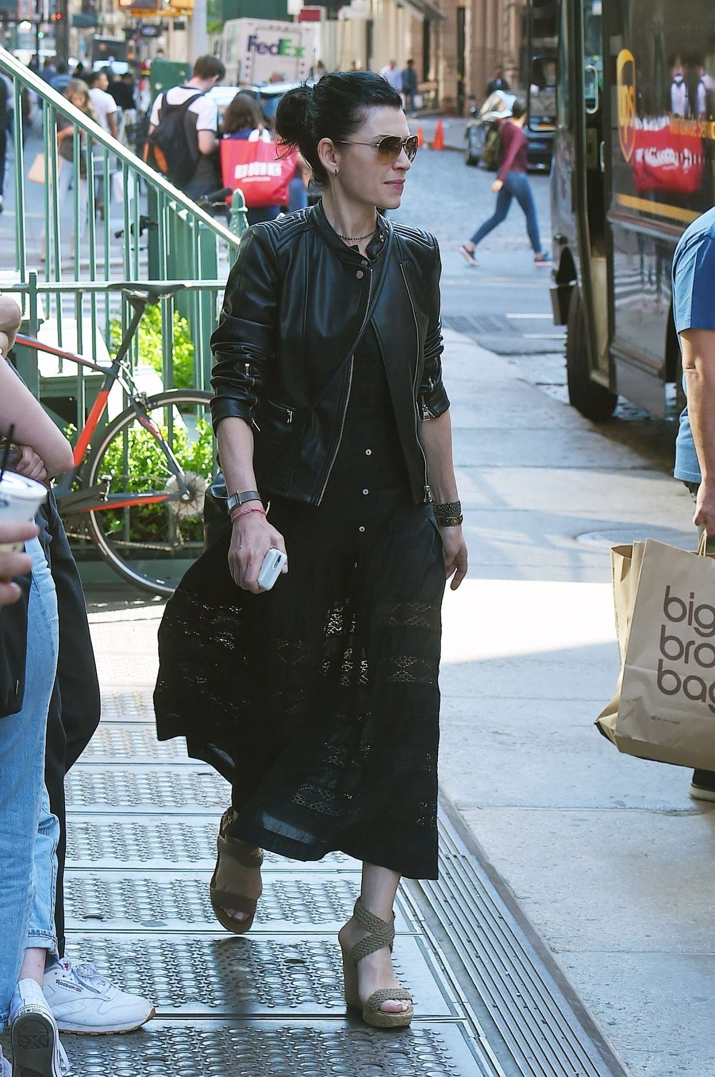 Julianna Margulies â€“ Out and about in SoHo